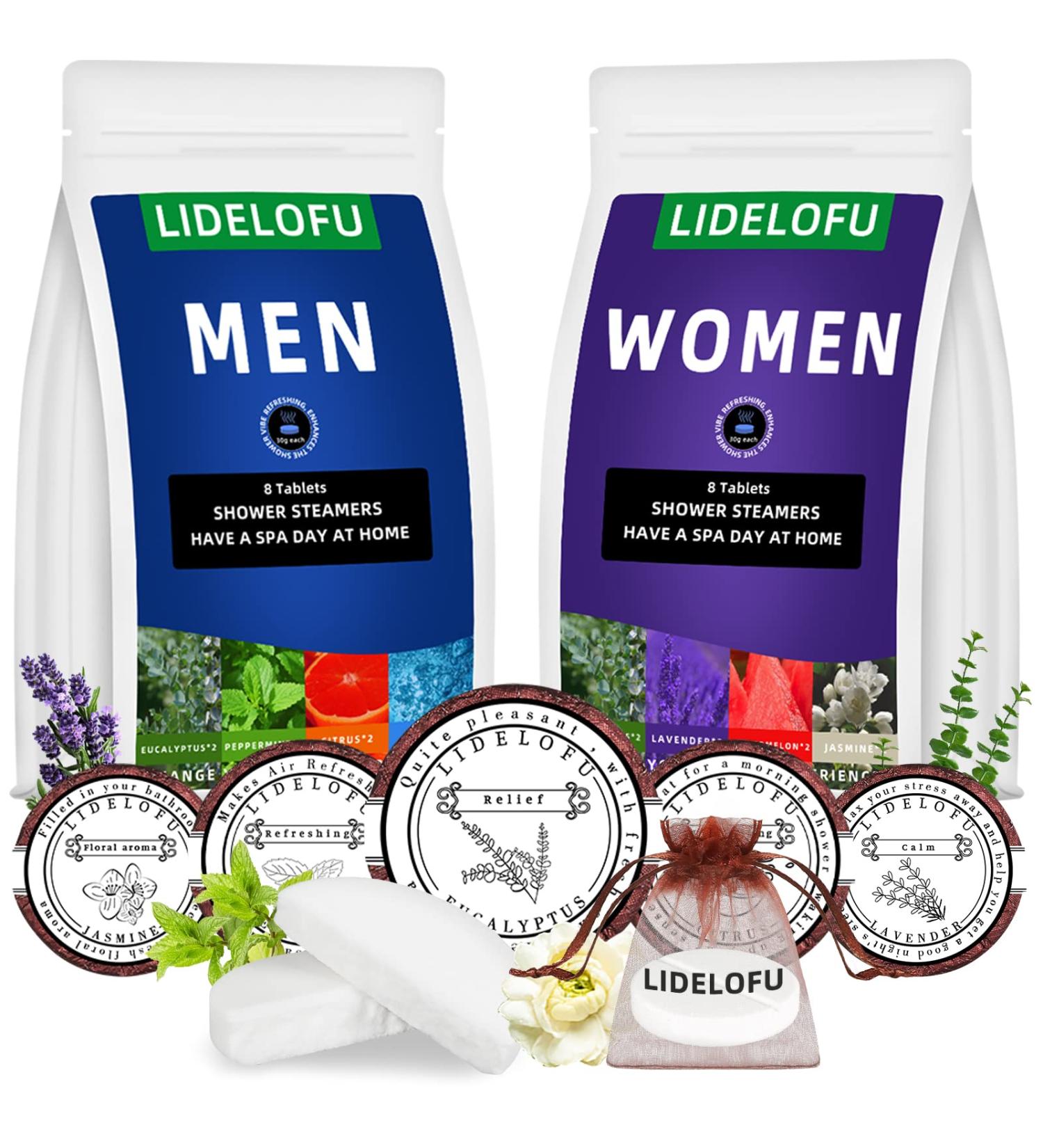 16 Pack Shower Steamers for Couples - Shower Bombs Gift Set for Him & Her - Perfect Birthday, Christmas or Stocking Stuffer Gift for Men and Women - Buy Online on GoSupps.com