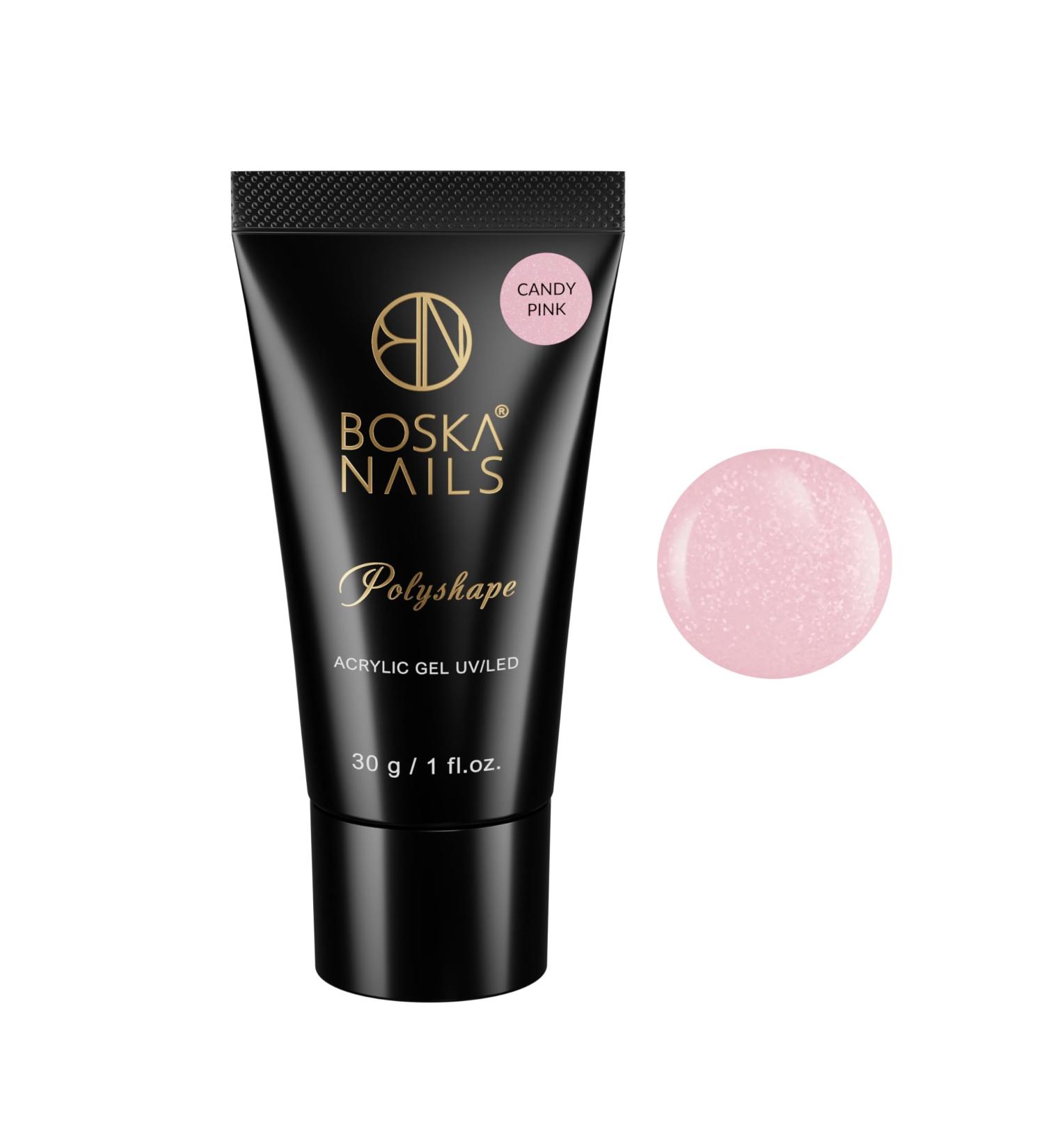 Acrylgel Divine Nails Polyshape Candy Pink 30 g