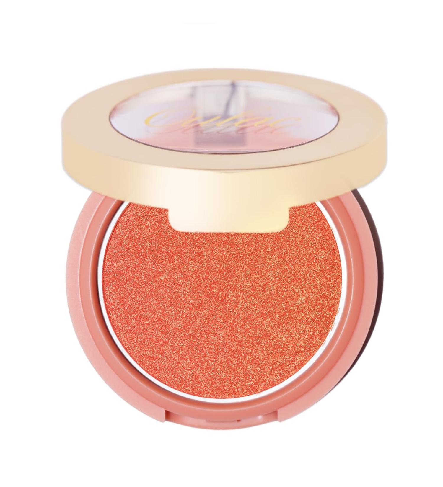 Oulac Rouge Powder Blush - Vegan & Durable Schimmer | F09 Summer Flame - 4.8g - Buy Online on GoSupps.com