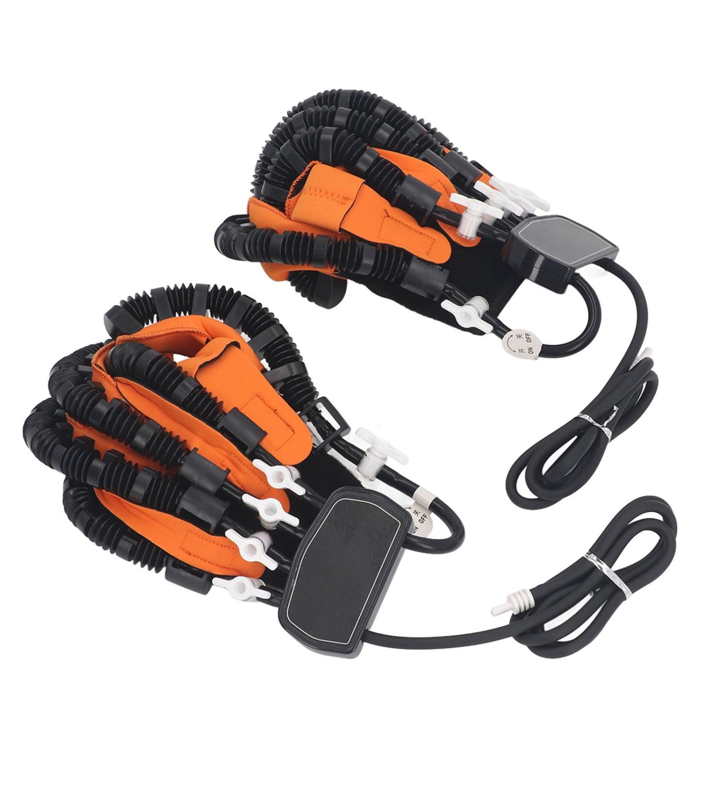 Rehabilitation Robot Gloves Grasping Simulation Pneumatic Finger Rehabilitation Robot Gloves for Arthritis Hemiplegia Stroke Patient (XL) X-Large - Buy Online on GoSupps.com