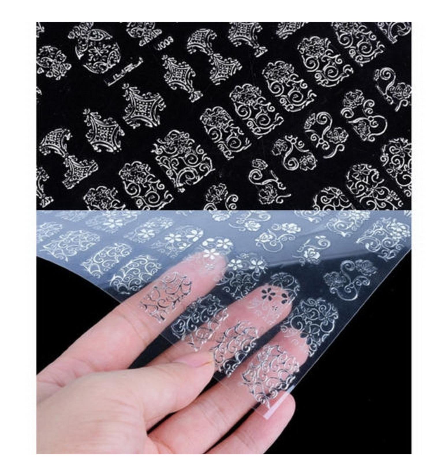 COFCO 3D Flower Nail Stickers