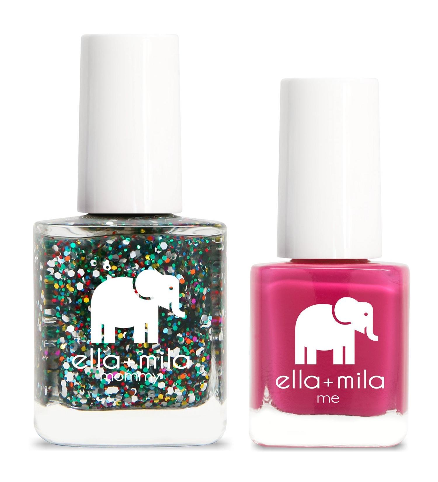 ella+mila Nail Polish mommy&me set - Party in a Bottle + Sweet Tart