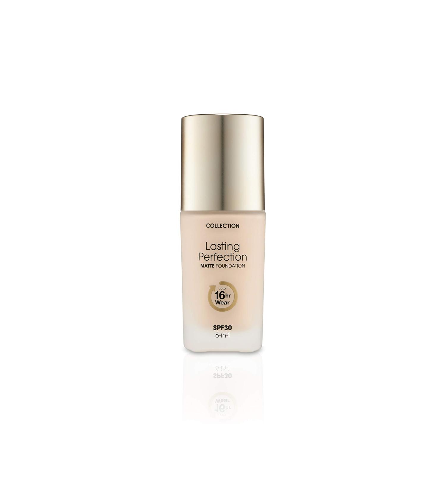 Collection Cosmetics Lasting Perfection Matte Foundation 27ml Fair - Full Coverage - Buy Online on GoSupps.com