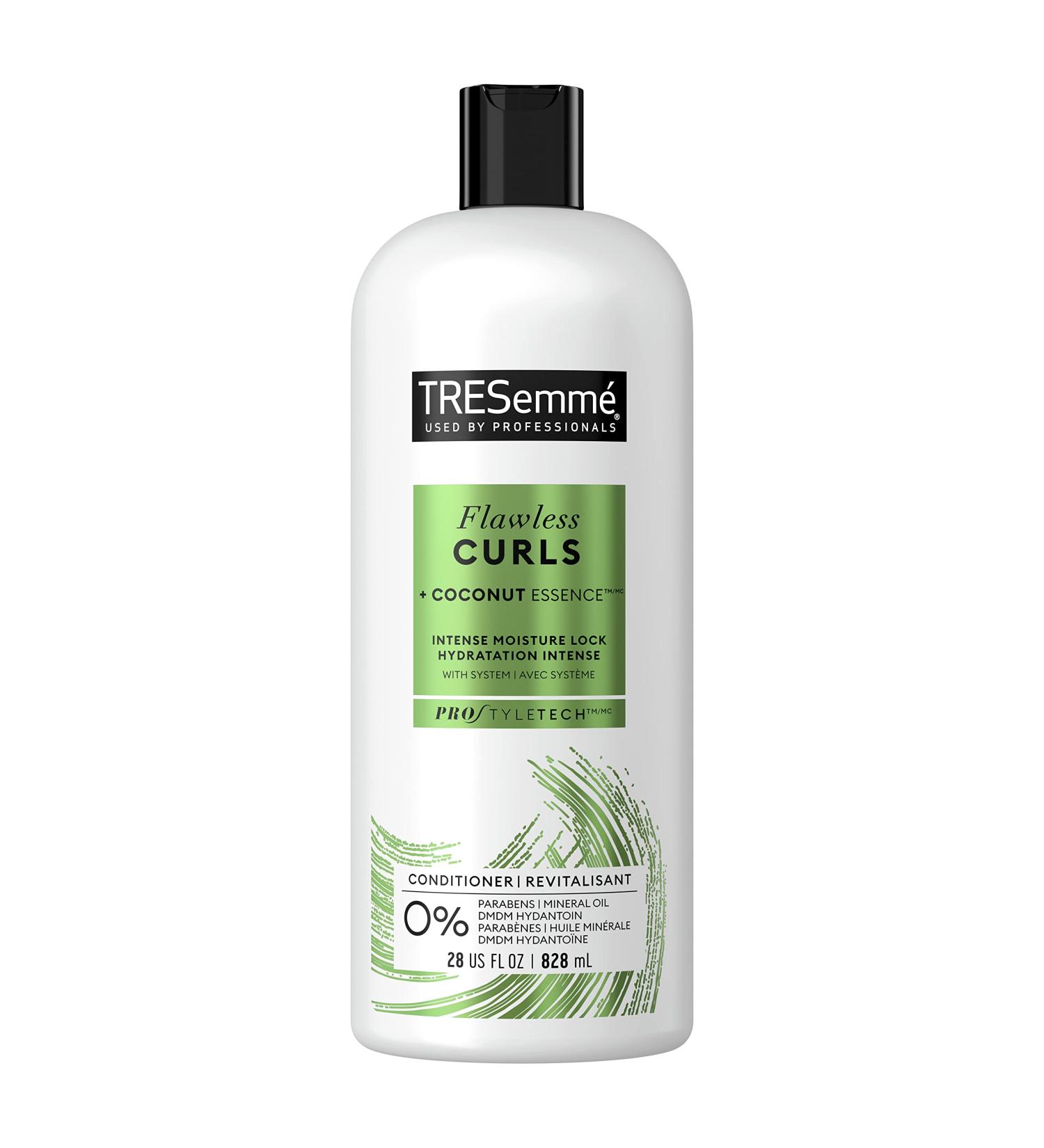 TRESemm Flawless Curls Moisturizing Conditioner 28oz - Pro Style Technology for Curly Hair | International Shipping Available - Buy Online on GoSupps.com