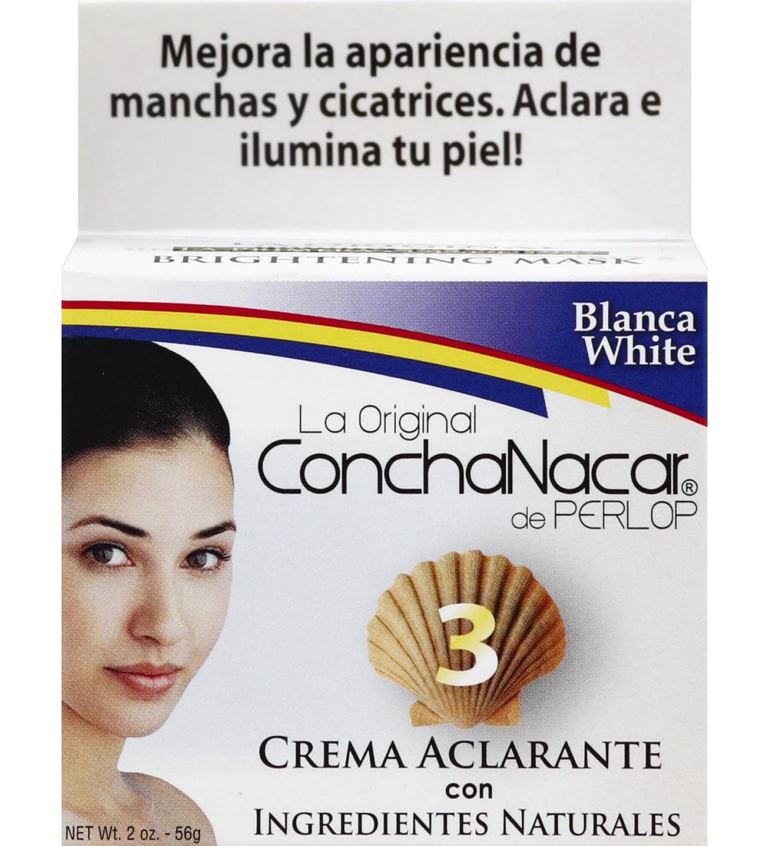 Concha Nacar Perlop Cosmetics De Perlop Whitening and Brightening Mask #3 Ivory 2 Oz