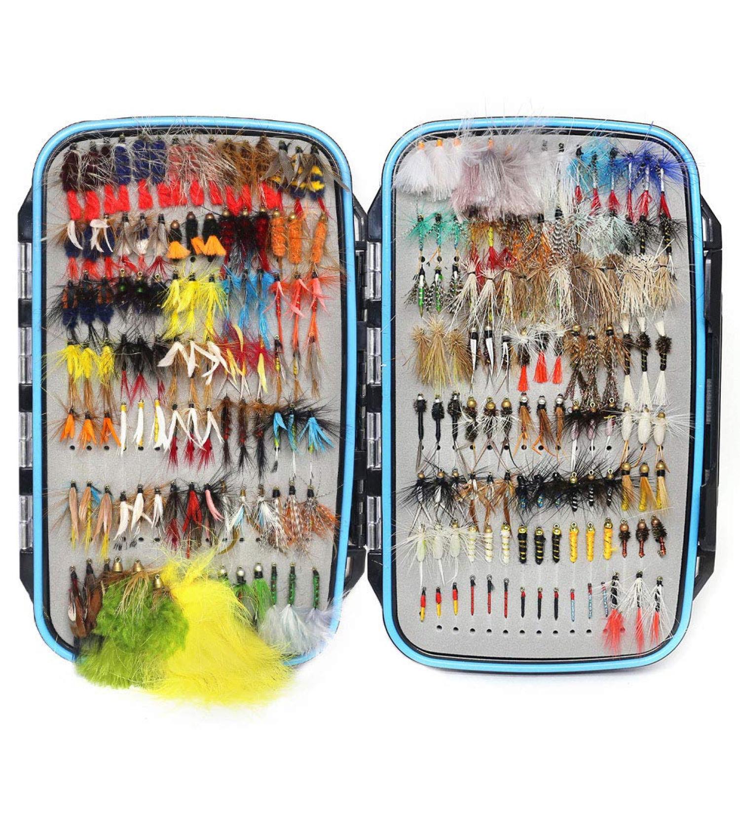 YZD Best Selection Flies Box 225pcs - Deluxe Fly Fishing Assortment - Buy Online on GoSupps.com