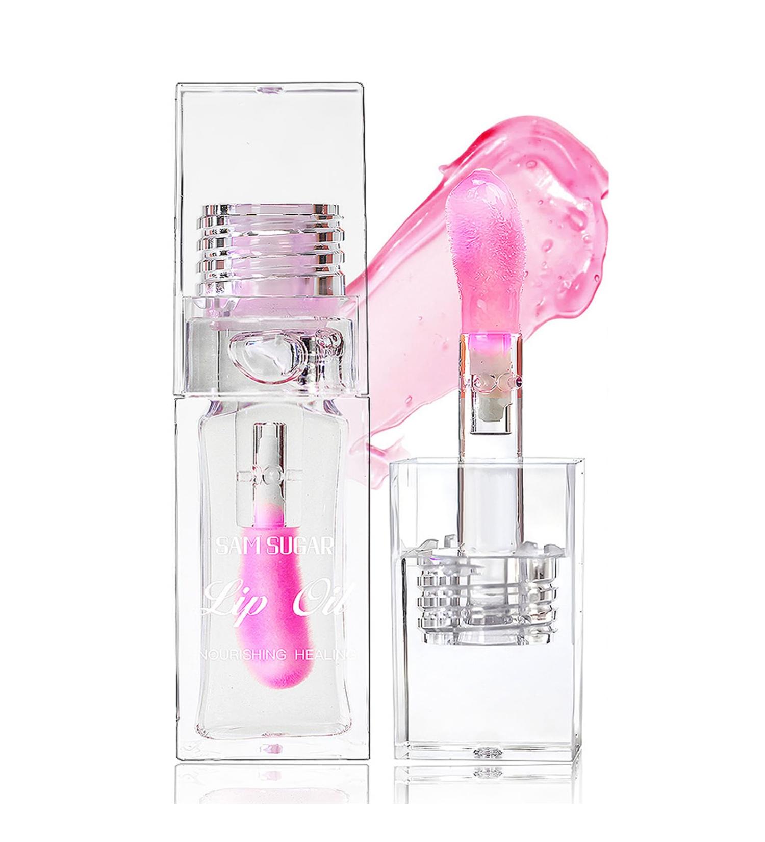 ZARICS Magic Color Changing Lip Oil - Moisturizing Plumping Long Lasting Gloss | Non-Sticky Tint for All Skin Types - Buy Online on GoSupps.com