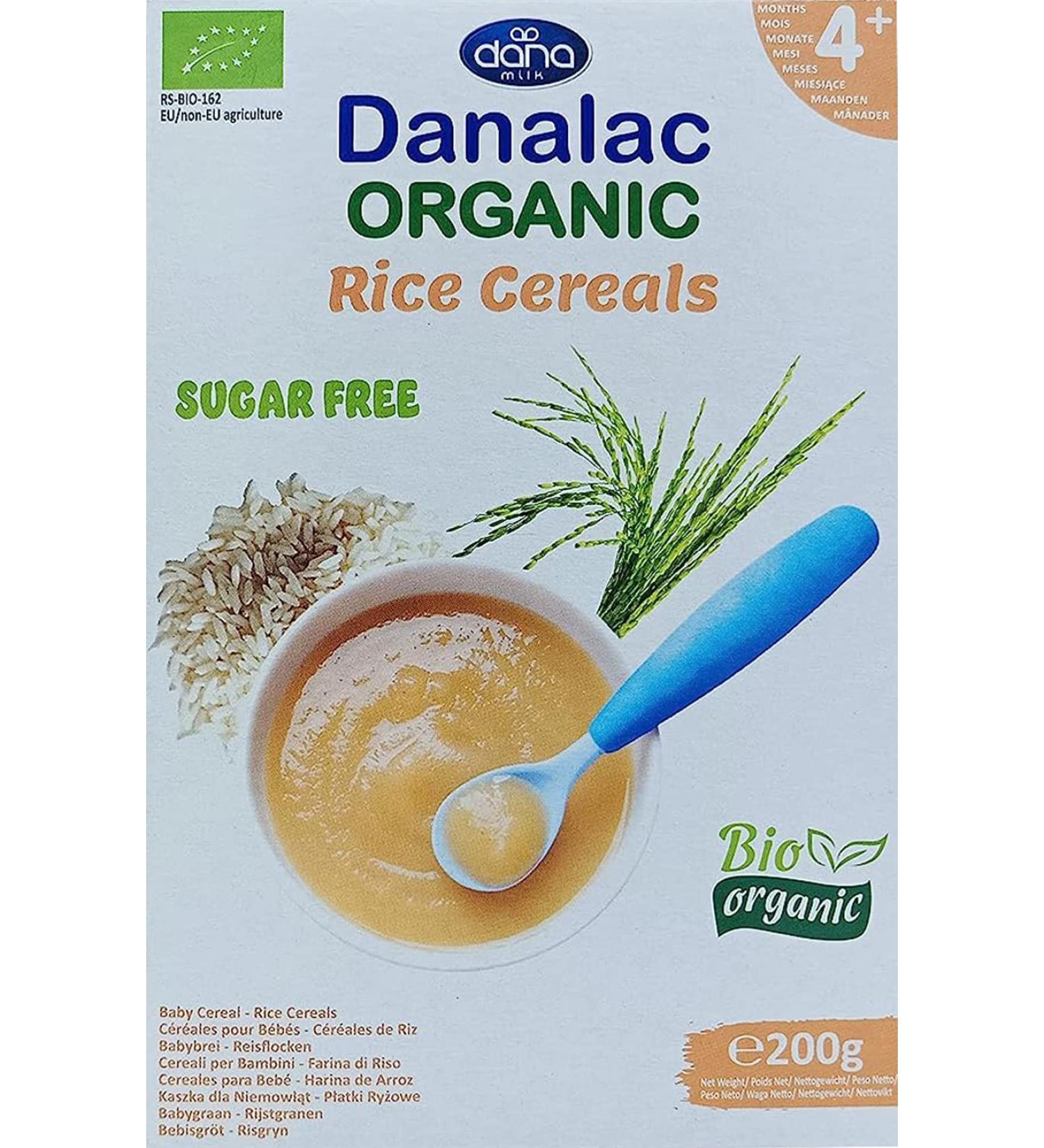 Organic Rice Baby Cereal 200g - Sugar Free Porridge for 4+ Months (Pack of 1) - Buy Online on GoSupps.com