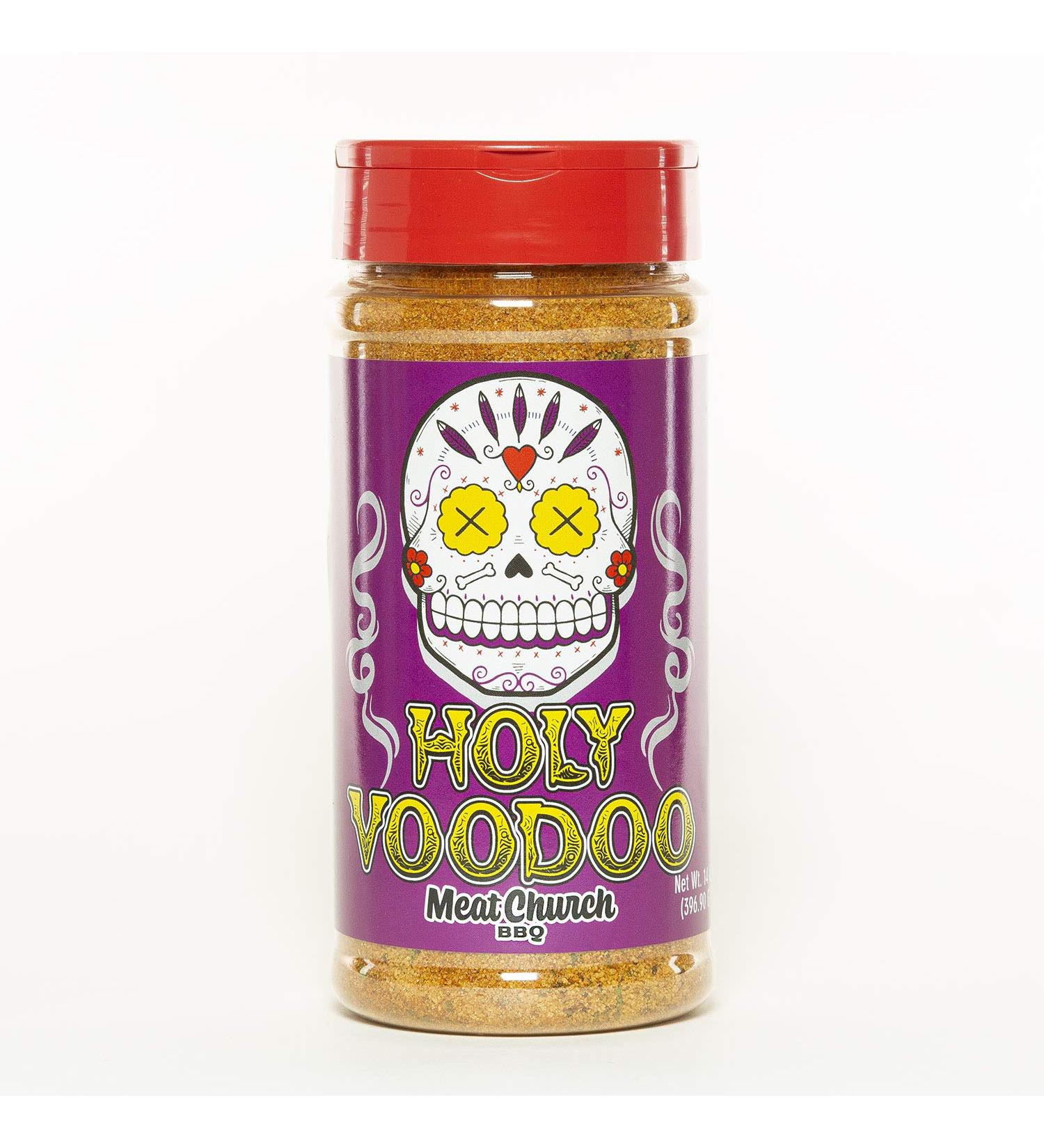 Meat Church Holy Voodoo BBQ Rub 14 oz.