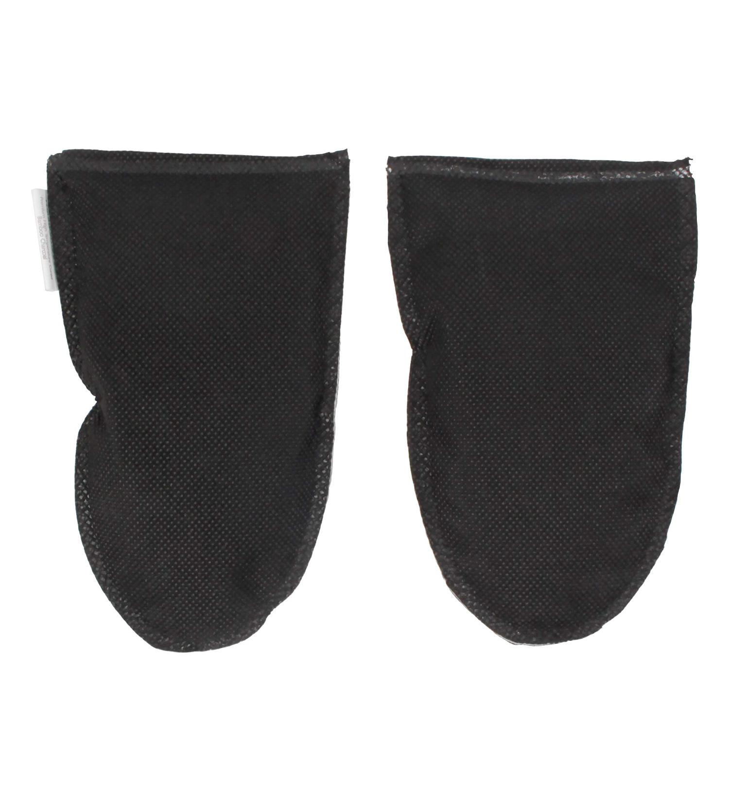 BambooMN Activated Charcoal Shoe Inserts - 10 Pairs Odor Absorbing & Moisture Eliminating 100g Each - Eco-Friendly Black Inserts for All Shoes - Buy Online on GoSupps.com