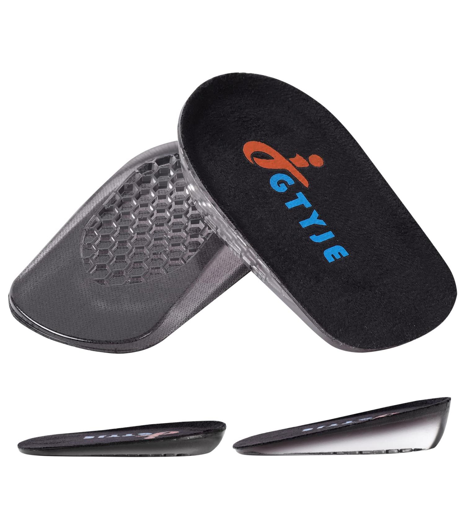 Height Increase Insoles for Leg Length Discrepancy & Pain Relief - 0.6 Inch Taller Shoe Inserts (Pack of 2) - Buy Online on GoSupps.com