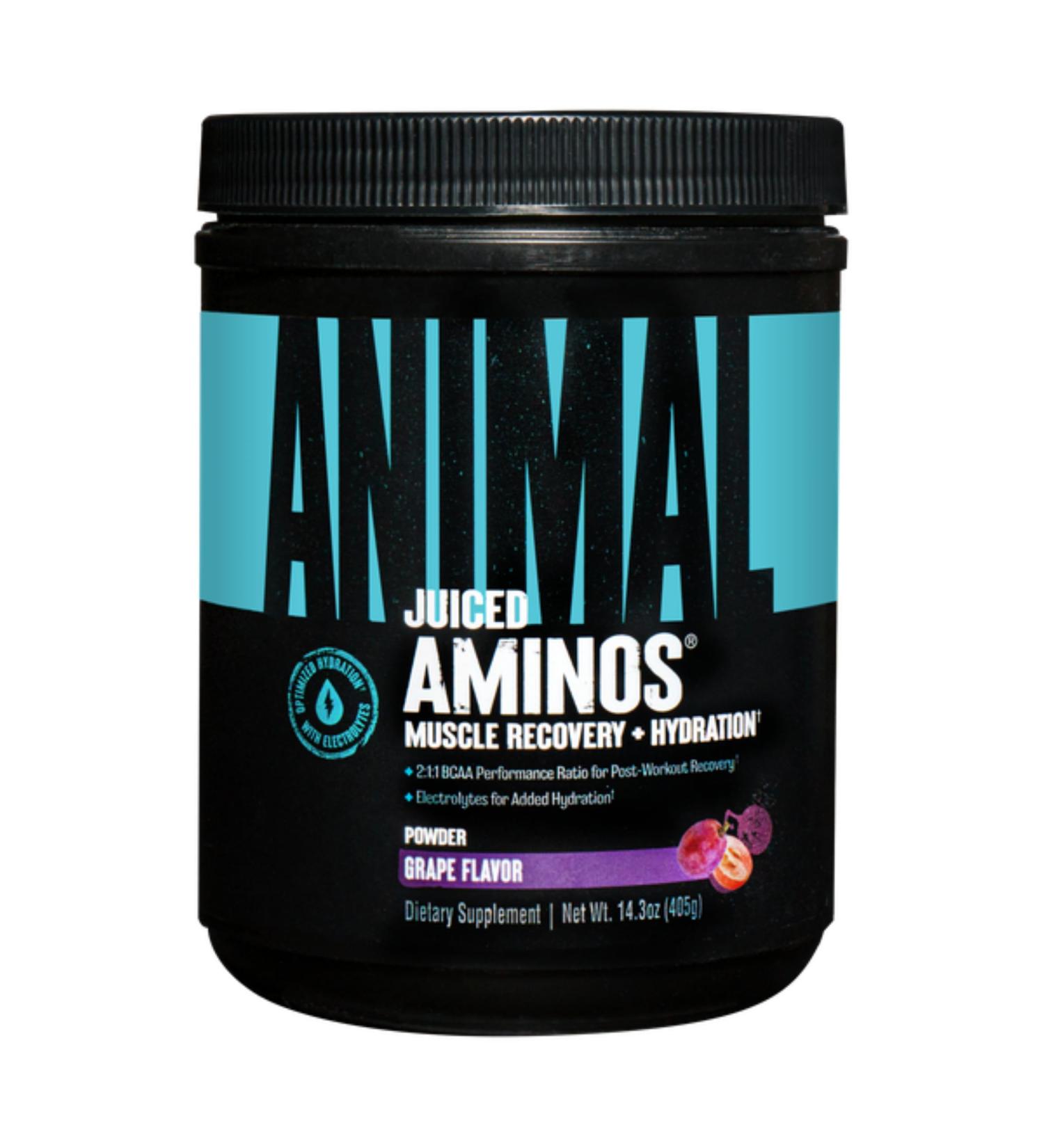Animal Omega Omega 3 & 6 Supplement with Fish Oil & Flaxseed Oil Plus Juiced Amino Acids BCAA/EAA Matrix for Recovery - 30 Servings Each - Buy Online on GoSupps.com