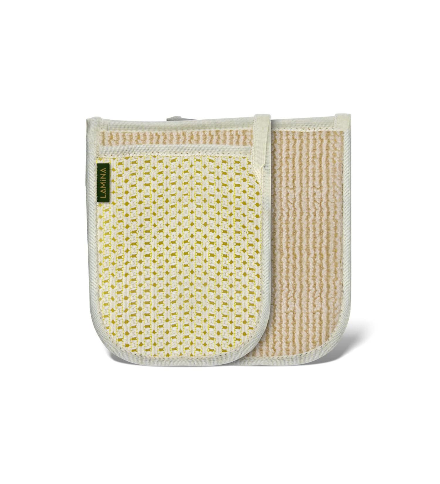 High-Quality Lamina Cockroach Bathing Shoe & Peeling Gloves | Soft Skin Shower Sponge & Loofah Pad for All-Round Cleaning Ideal for Showering & Swimming - Buy Online on GoSupps.com