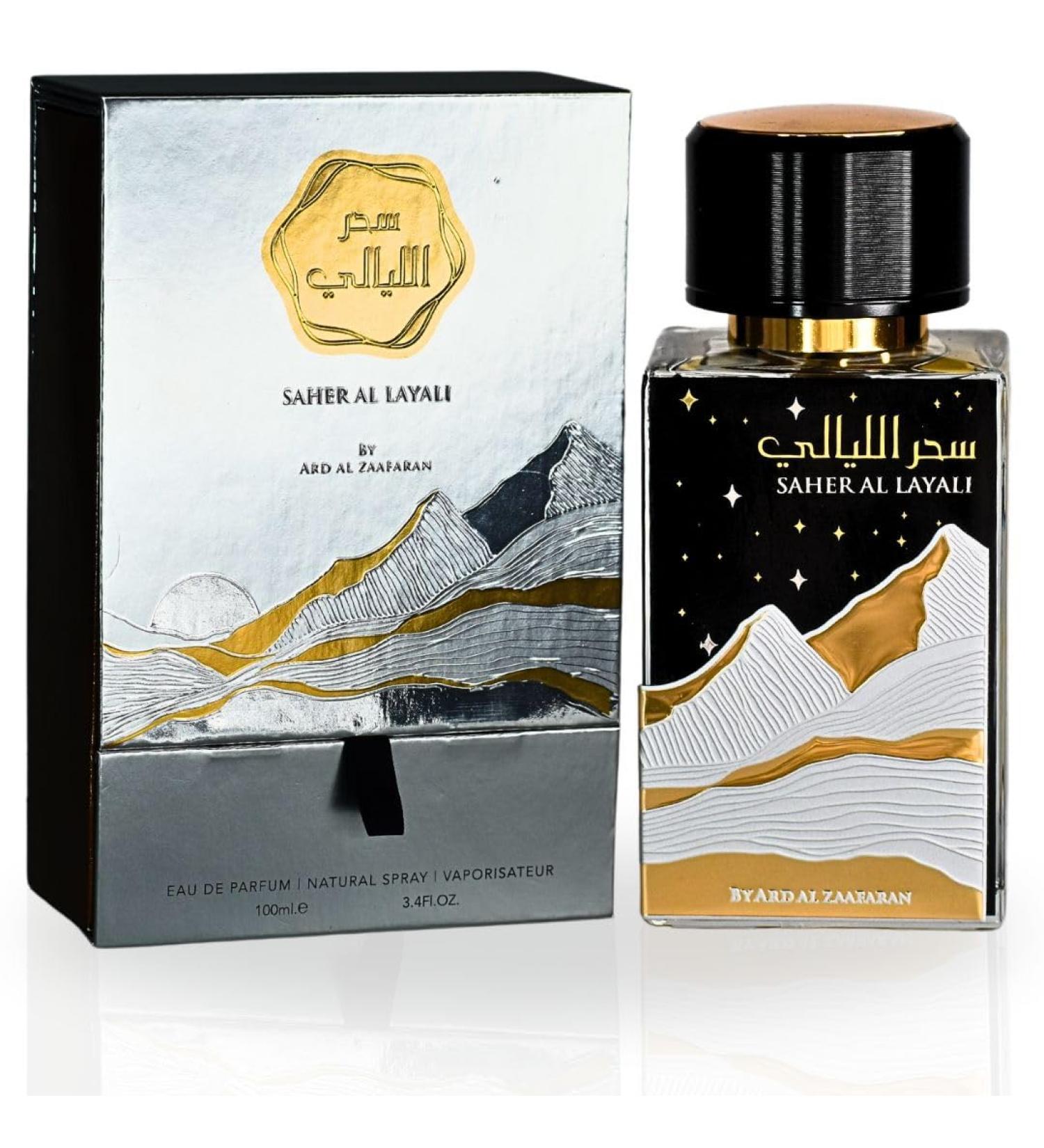 Saher Al Layali EDP Spray 100ML (3.4 OZ) By Ard Al Zaafaran | A Long Lasting Impression Of Elegance And Refinement. - Buy Online on GoSupps.com