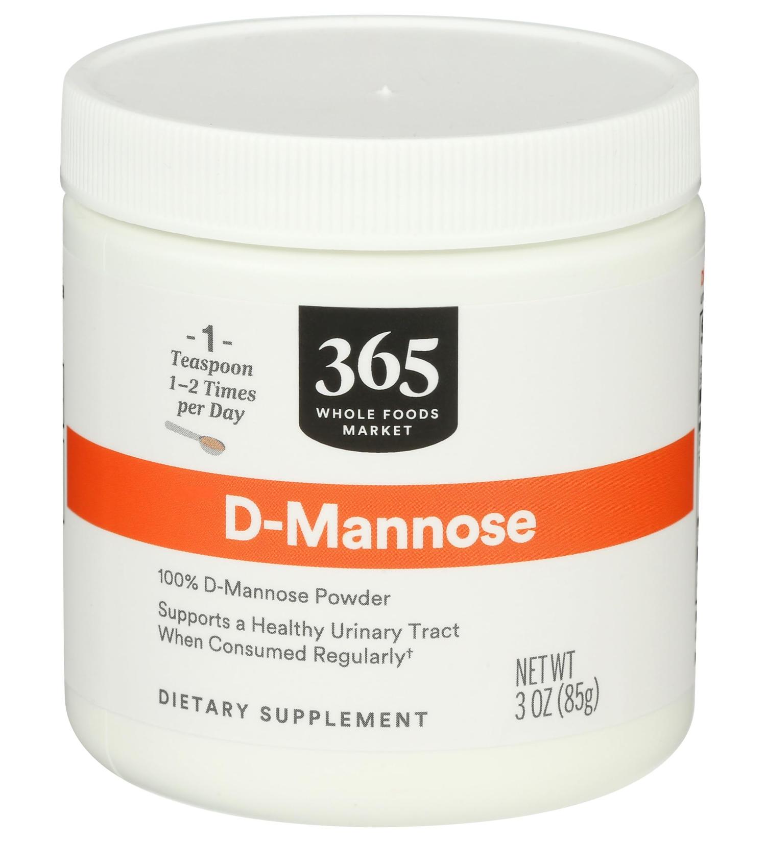 365 by Whole Foods Market D-Mannose Powder 3 Ounce - Buy Online on GoSupps.com