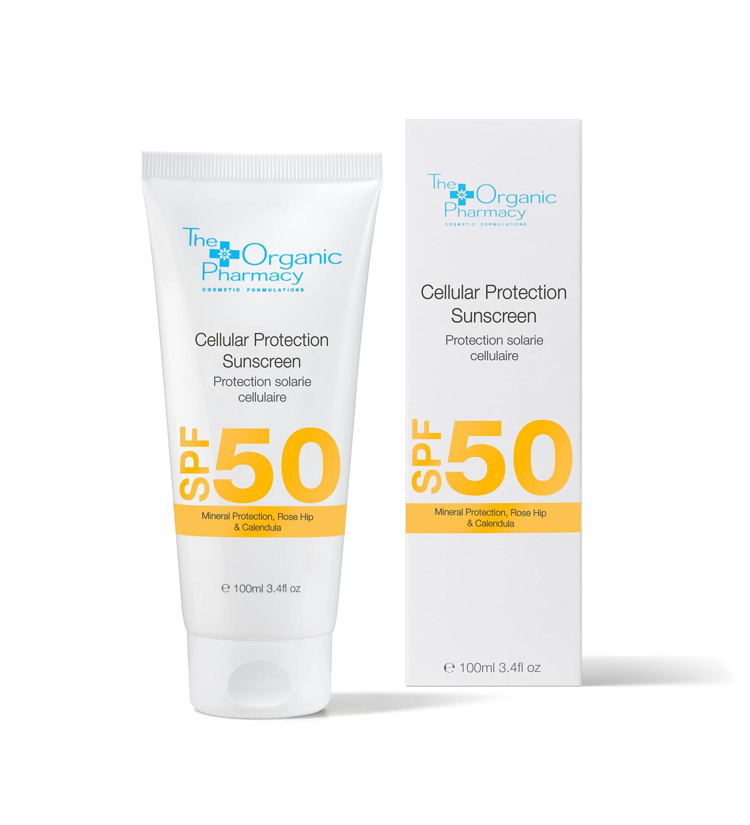 The Organic Pharmacy Cellular Protection Sunscreen SPF 50 3.4 oz - Mineral Sunscreen - Buy Online on GoSupps.com