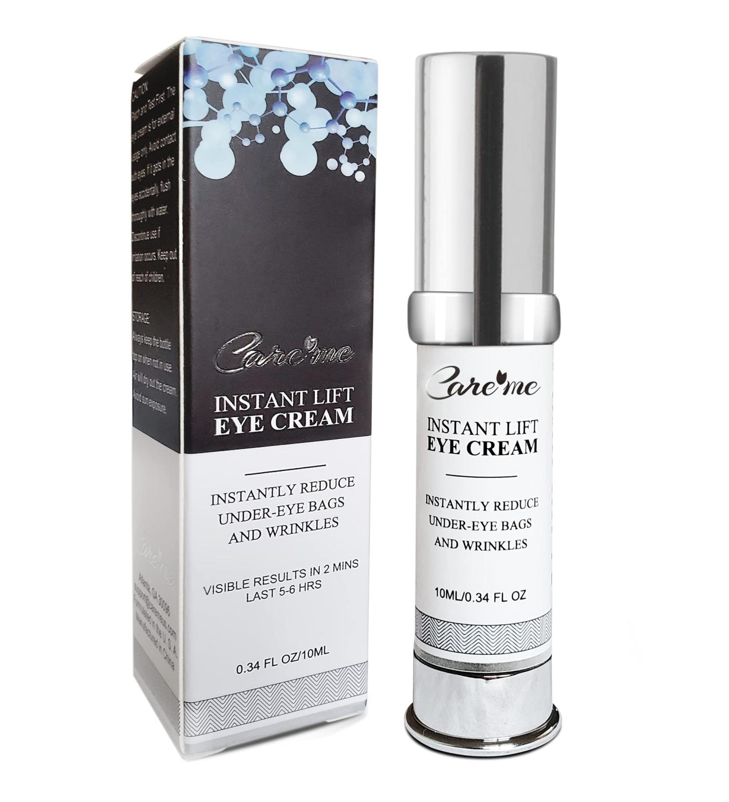 Firming Eye & Face Cream - Reduce Bags & Puffiness, Smooth Wrinkles - Temporary Tightener & Wrinkle Remover for Youthful Look - 10ml - Buy Online on GoSupps.com