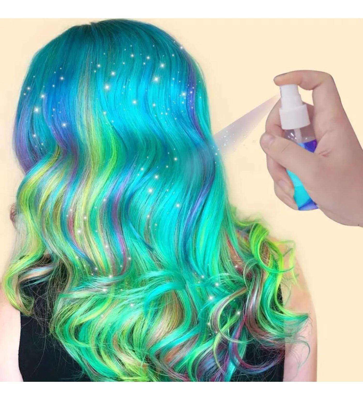 Hair Color Spray Temporary DIY Hair Dye Spray Instant Vivid Hair Color for All Hair Types Fast-Drying Non-Sticky Safe for Hair (Blue-1 30ml) Blue-1 1.01 Fl Oz (Pack of 1) - Buy Online on GoSupps.com