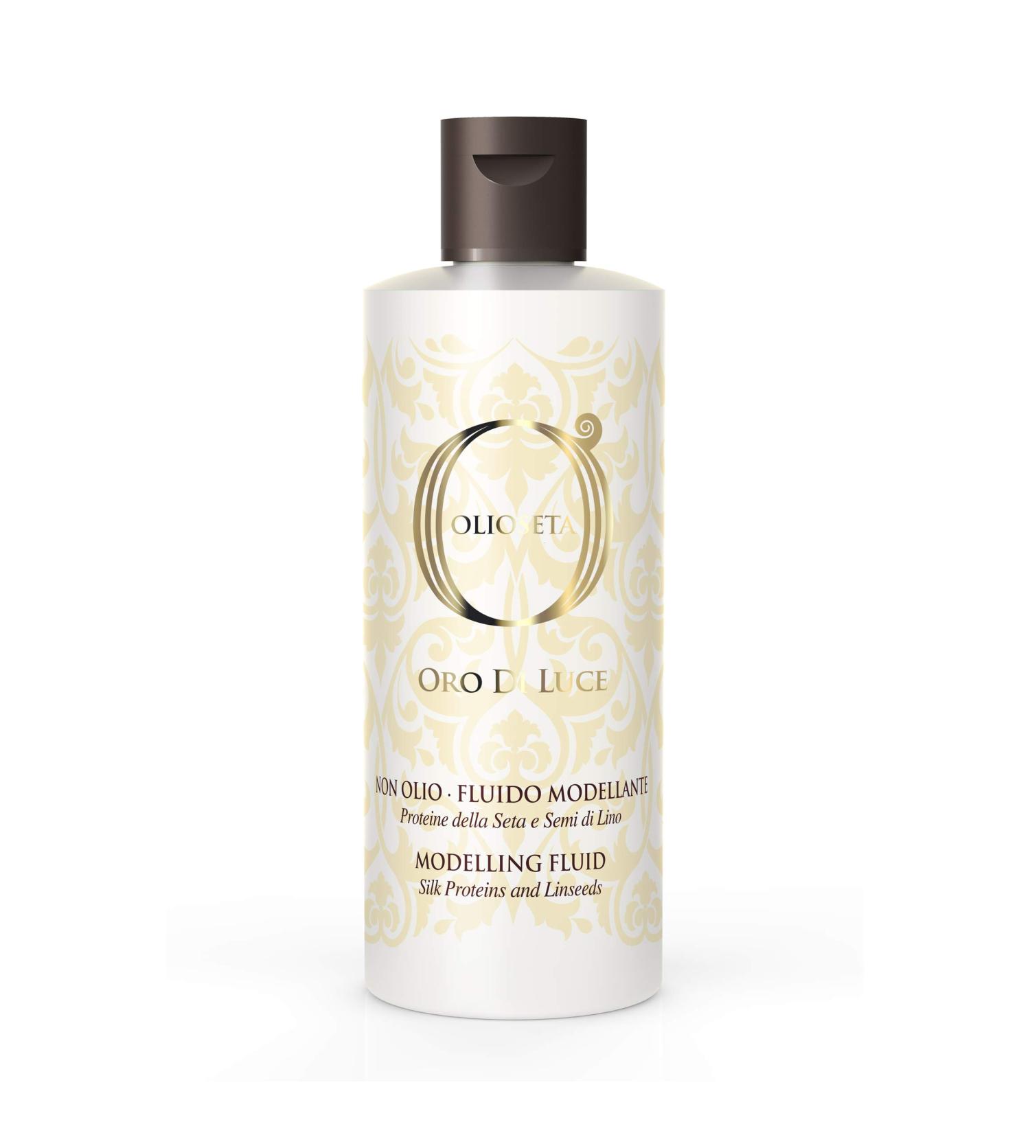 Barex Gold Of Light Modelling Fluid | Nourishing Anti-Frizz Styling Fluid | 200 ml | International Shipping Available - Buy Online on GoSupps.com