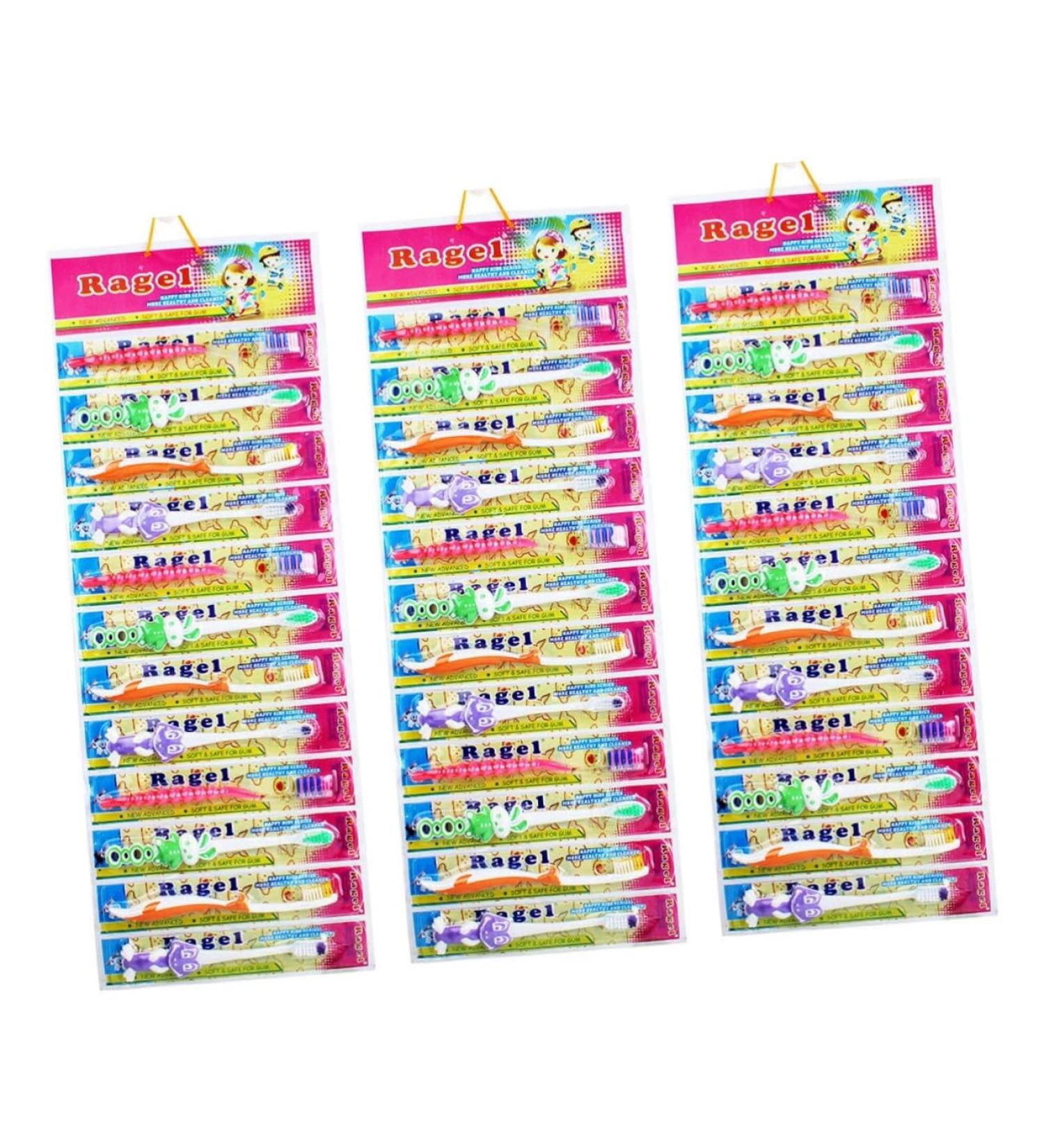 ULTECHNOVO Whitening Toothbrush - 36 Pcs Sensitive Children's Toothbrush with Small Brush Head for Kids - Buy Online on GoSupps.com