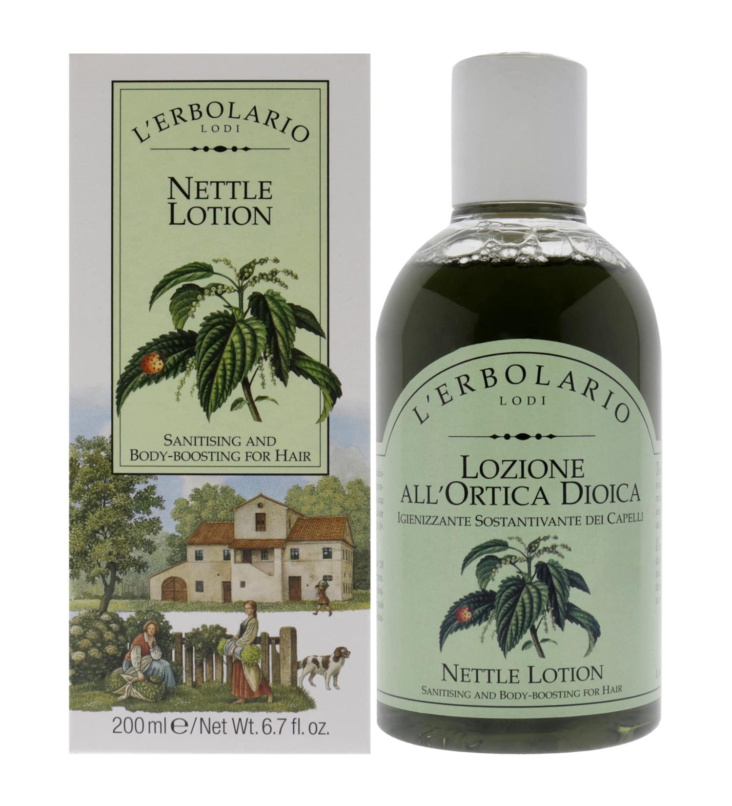 L'Erbolario Nettle Lotion 200ml - Nourishing & Soothing Skin Care International Shipping Available - Buy Online on GoSupps.com