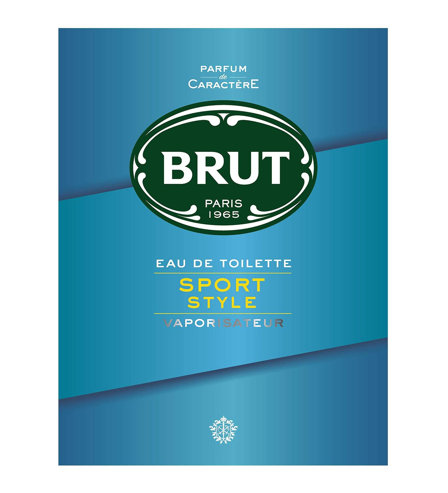 Faberge Brut Sport Style Eau De Toilette Spray 100Ml - Buy Online on GoSupps.com