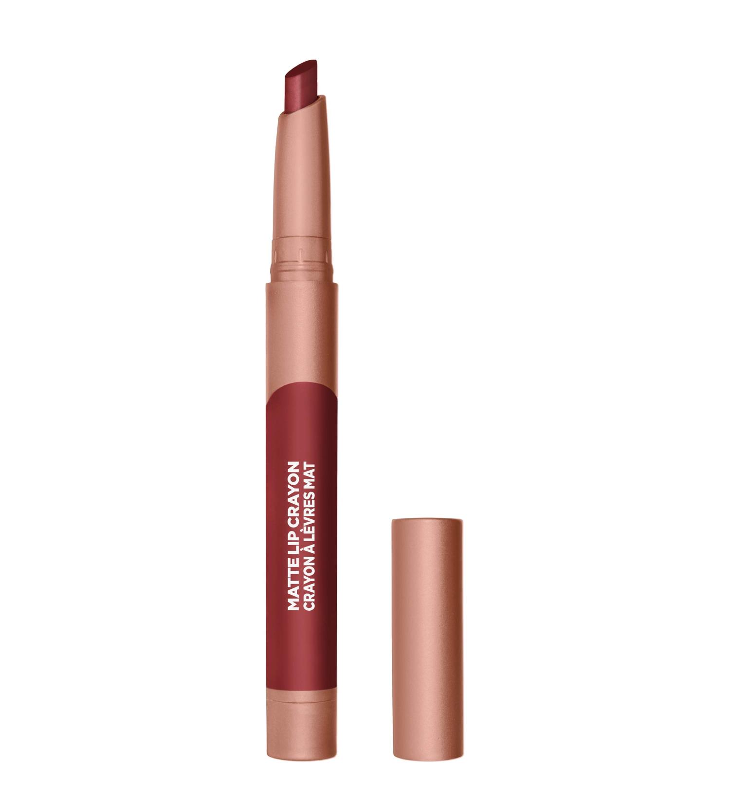 L'Oreal Paris Infallible Matte Lip Crayon - Spice Of Life | 1 Count - Buy Online on GoSupps.com