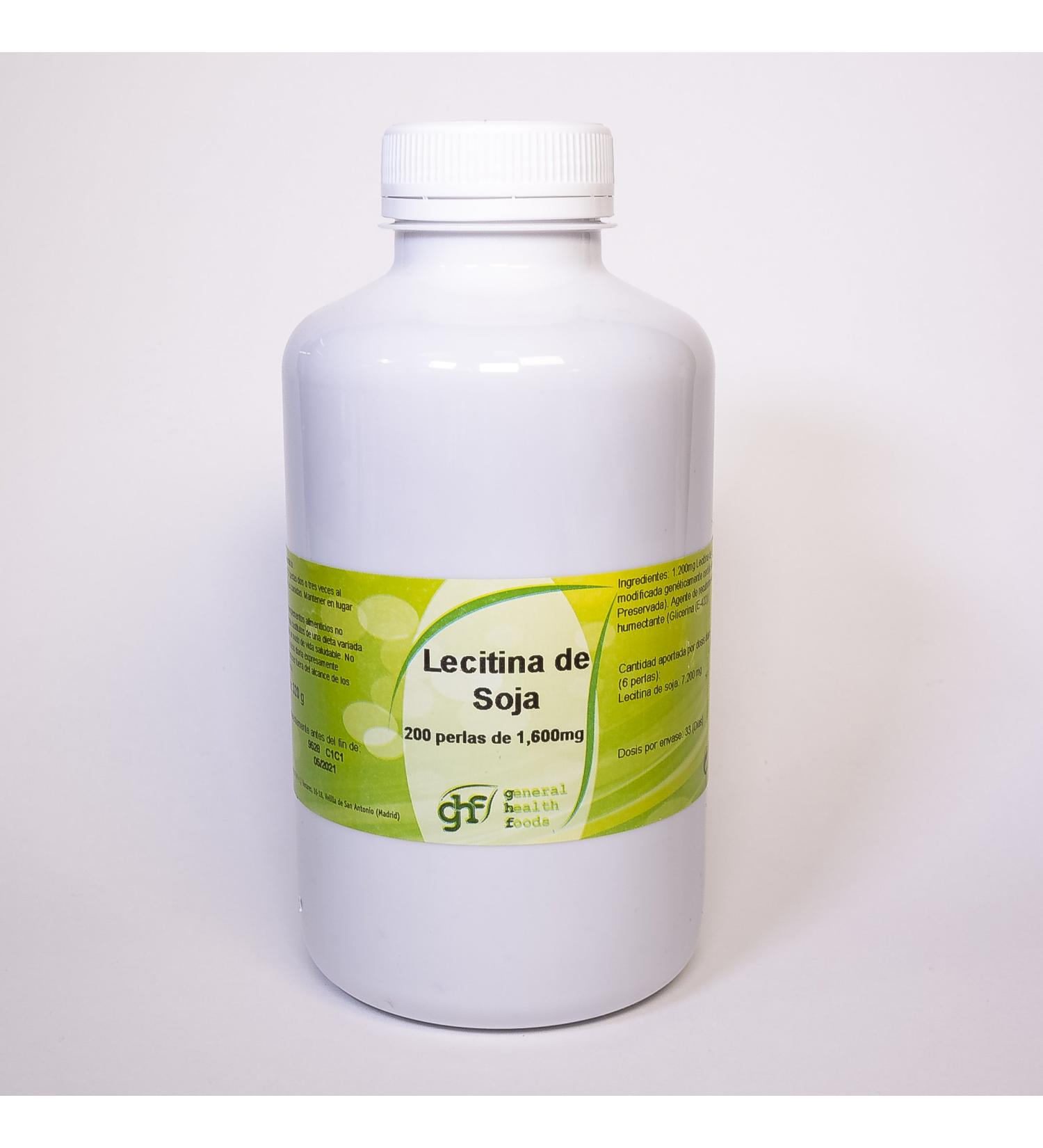 GHF LECITINA 1200mg. 200perlas produit multifonction large champ d application s int gre facilement dans une routine de tous les jours et convient ceux qui privil gient des produits efficaces a