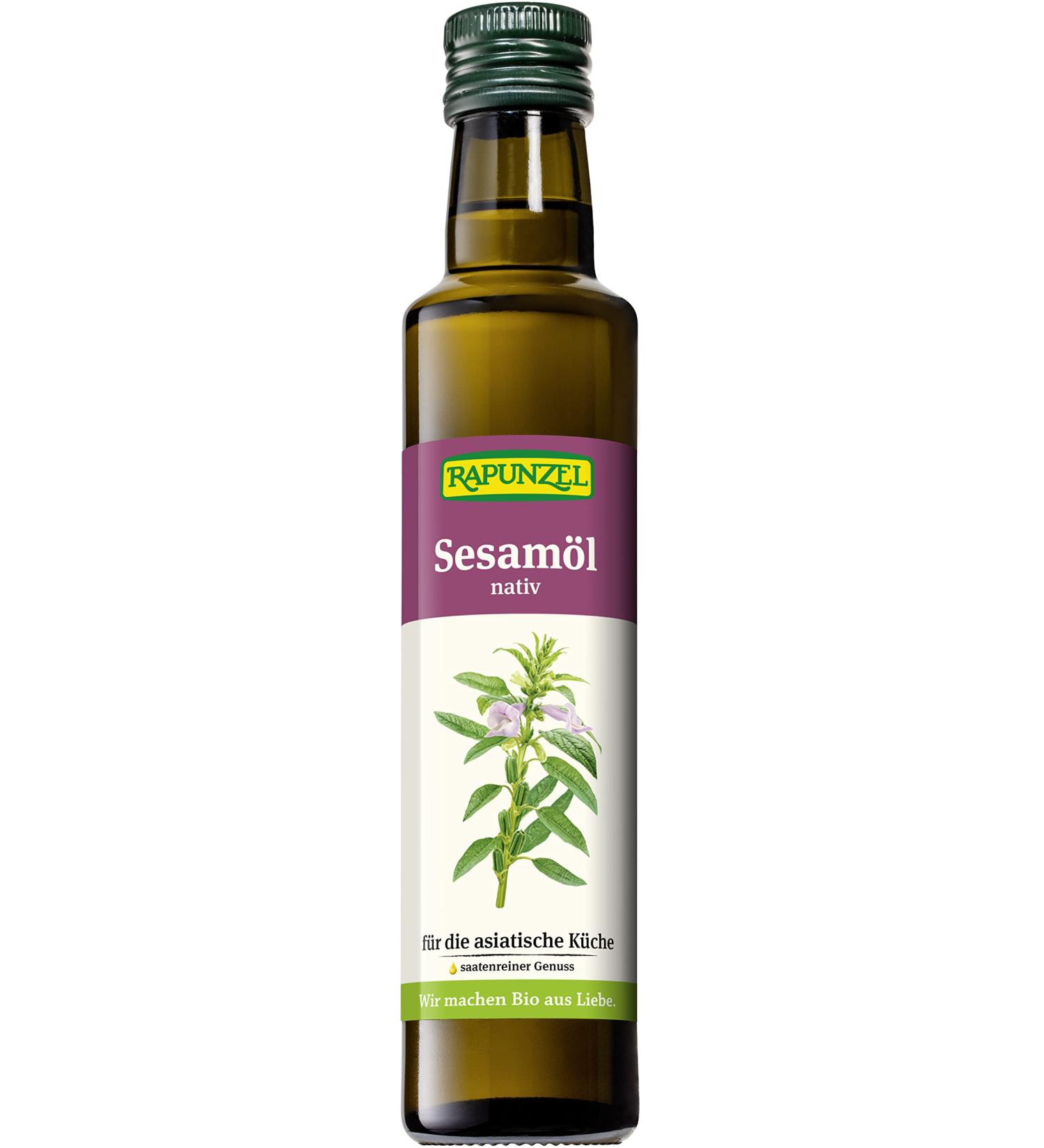 Rapunzel Organic Sesame Oil Virgin (6 x 250 ml) Sesame Oil 6 x 250 ml