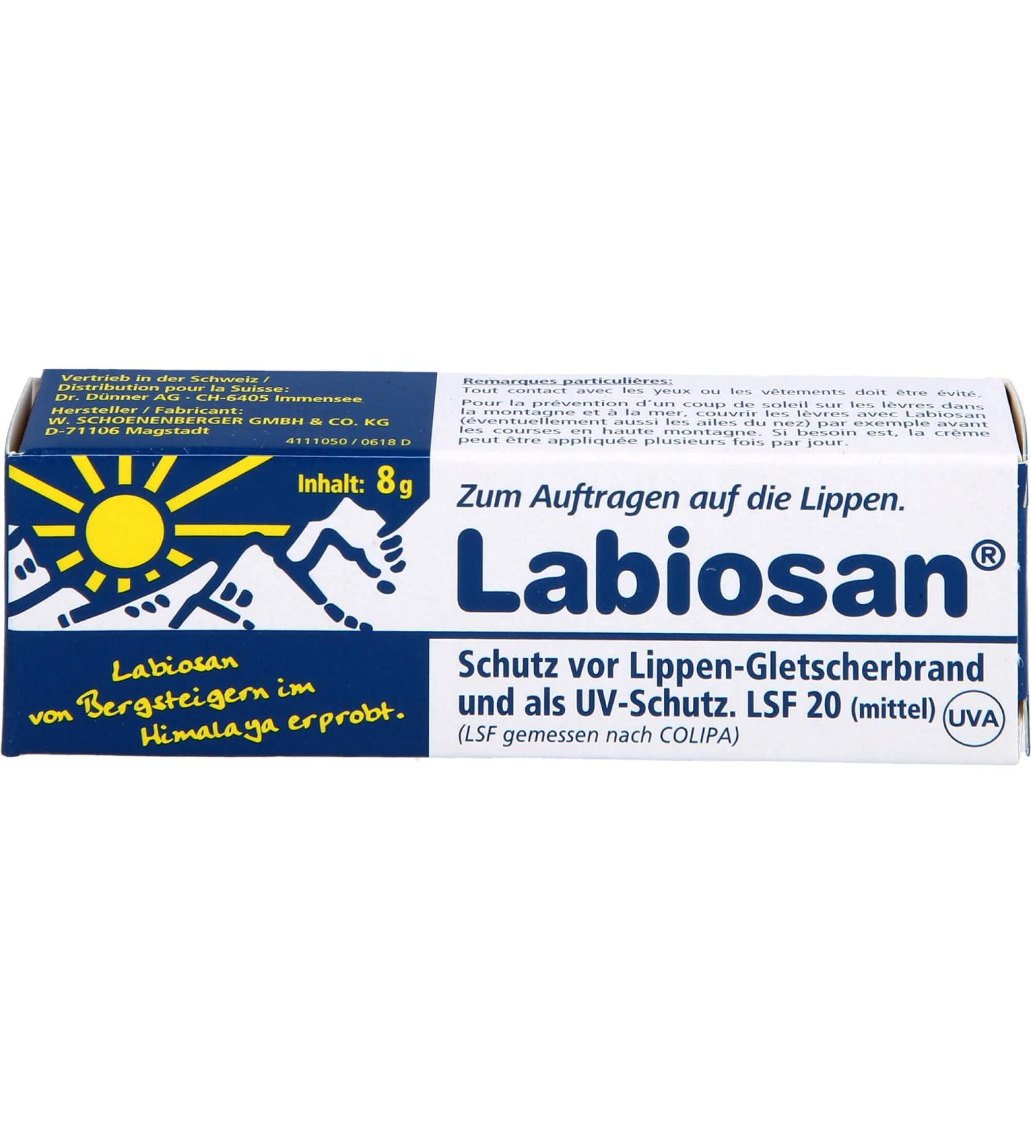 Buy Labiosan Ointment 8g - Fast International Shipping | Heal & Protect Your Skin - Buy Online on GoSupps.com