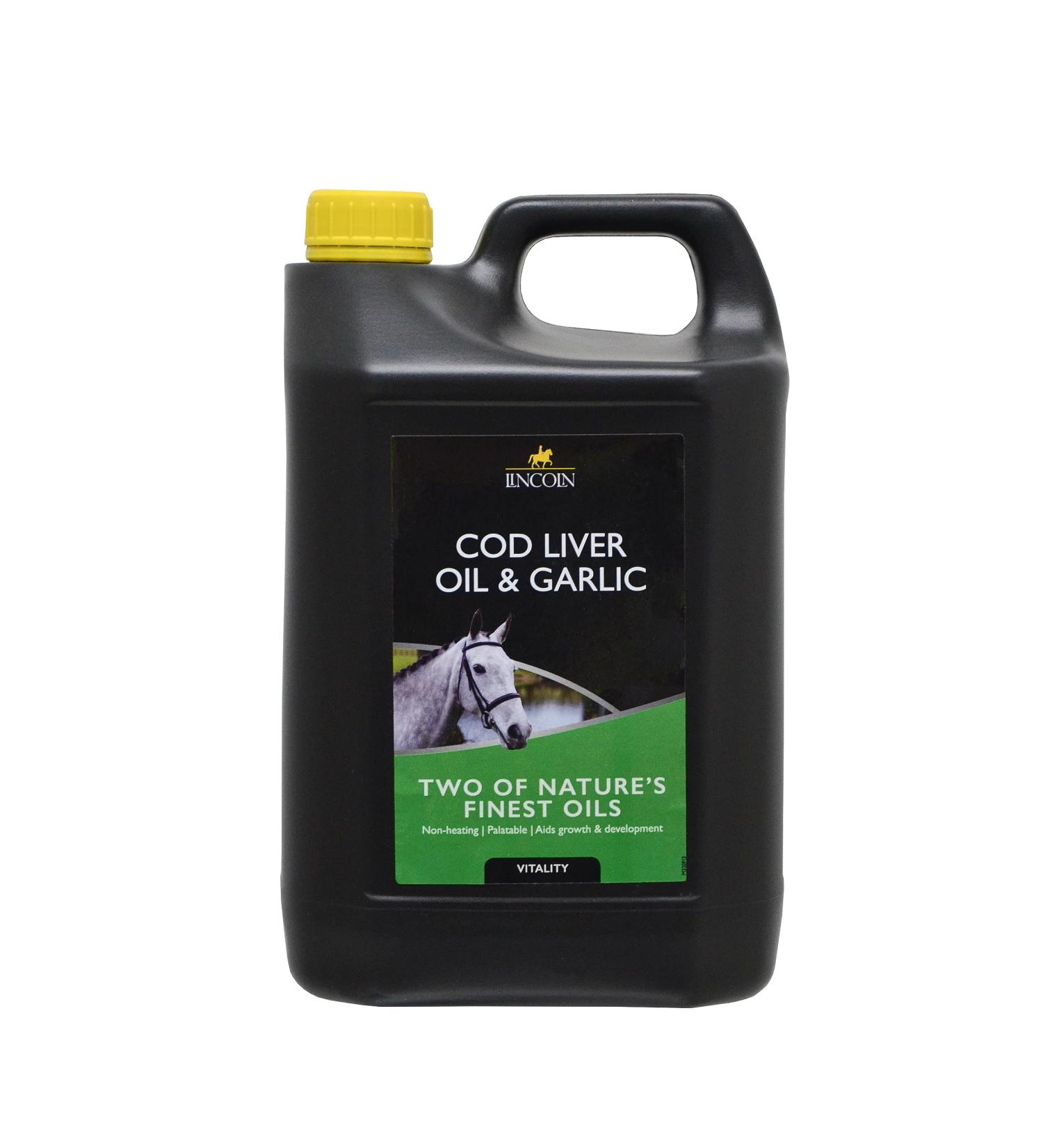 LINCOLN Cod Liver Oil & Garlic - 4 litre