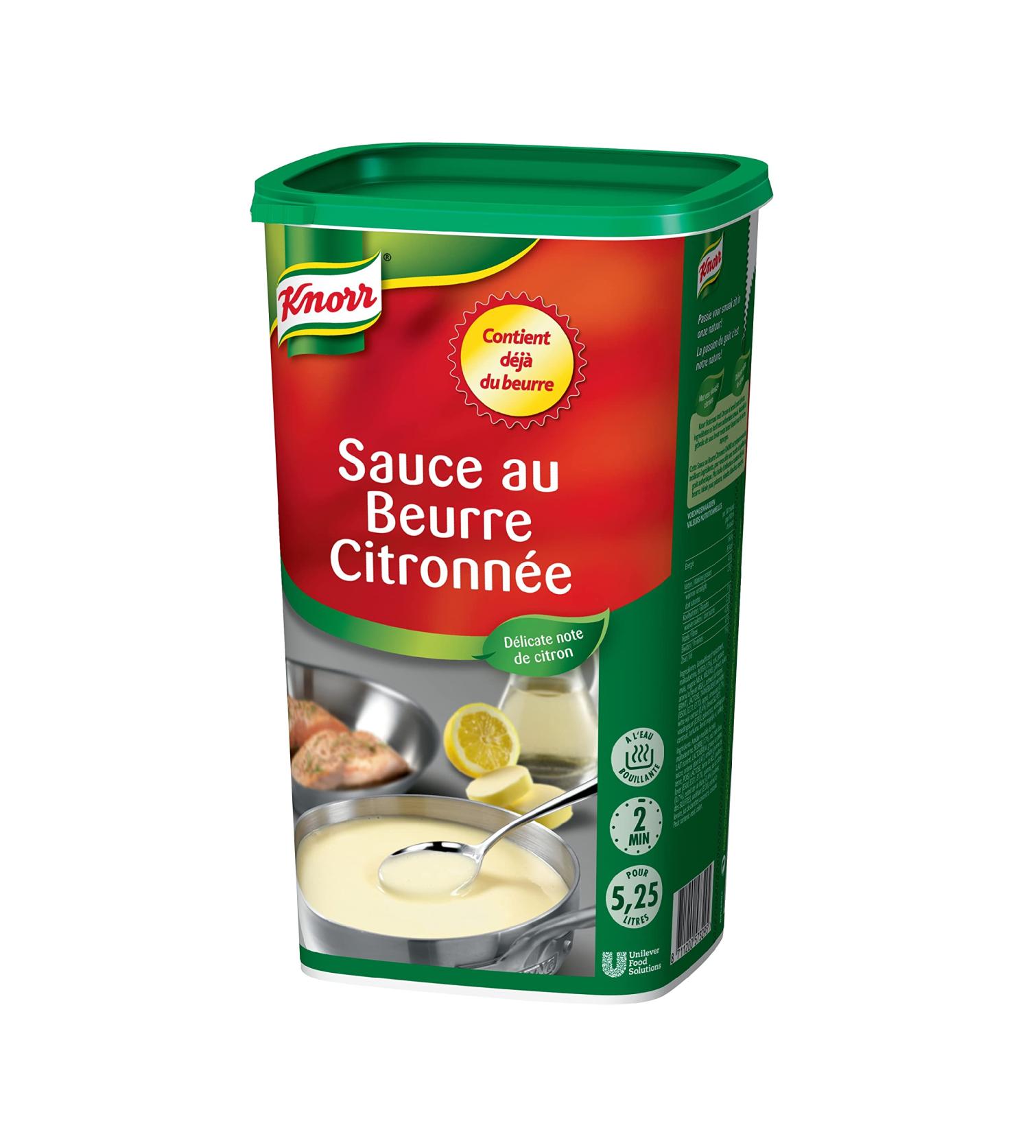 Buy Knorr Botersaus met Citroen 1000g - Premium Butter Sauce with Lemon for International Shipping - Buy Online on GoSupps.com