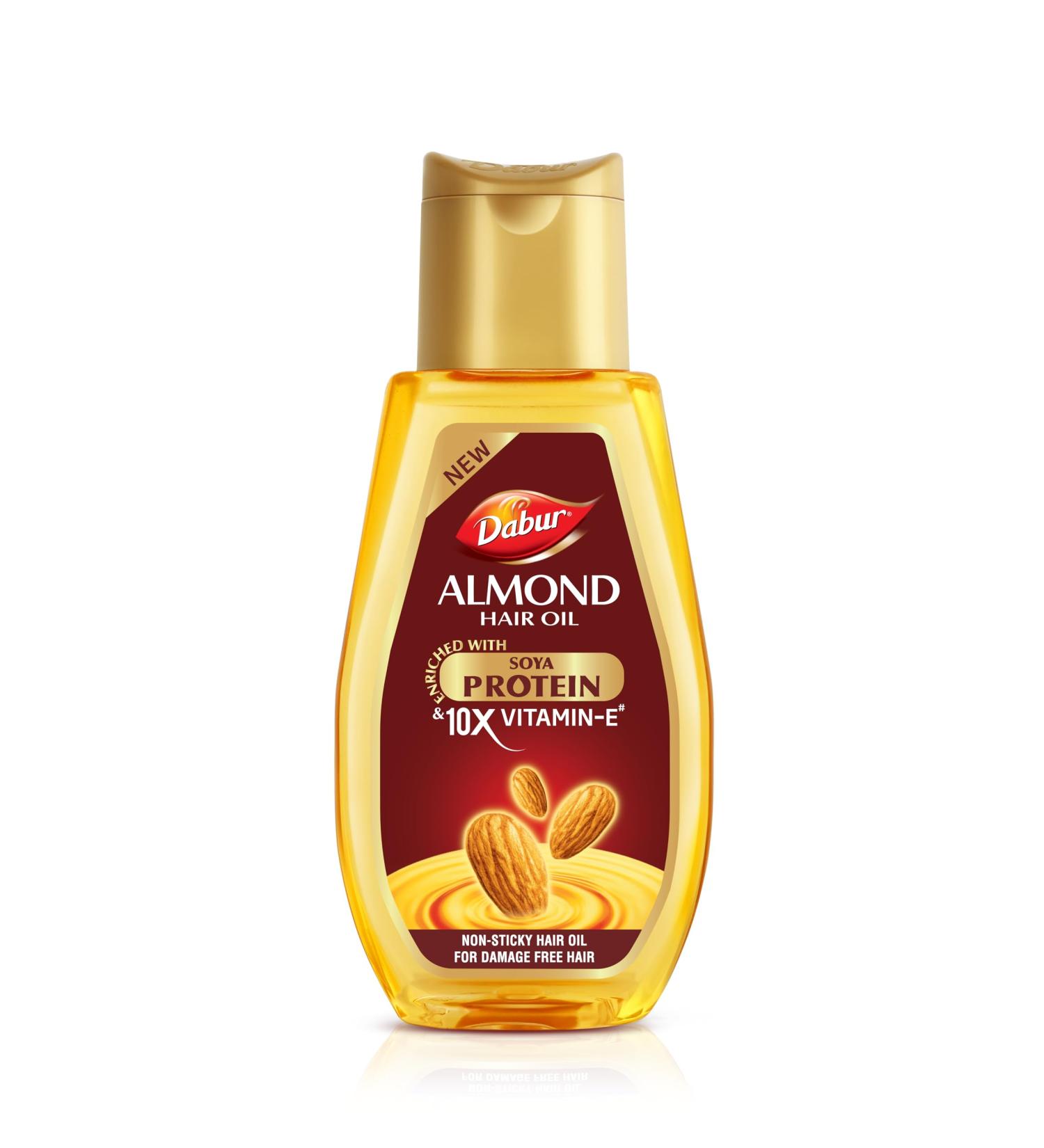 Dabur Almond Hair Oil 500ml - Nourishing & Strengthening for Healthy Hair | Buy Online Worldwide - Buy Online on GoSupps.com