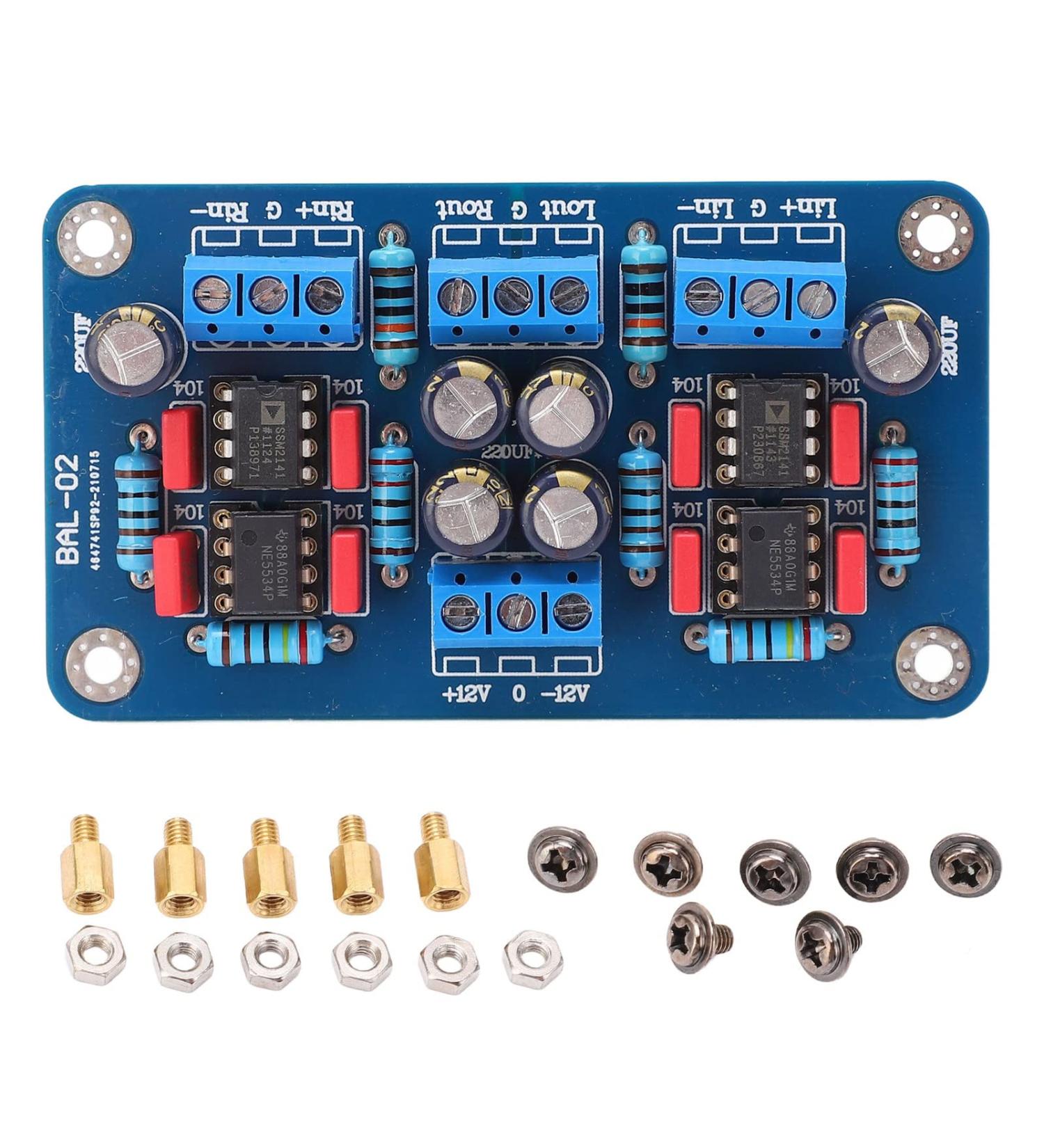 Ankroyu SSM2141 Preamplifier Control Board - PC Preamp with Single-Ended Output | Upgrade Your Audio System! - Buy Online on GoSupps.com