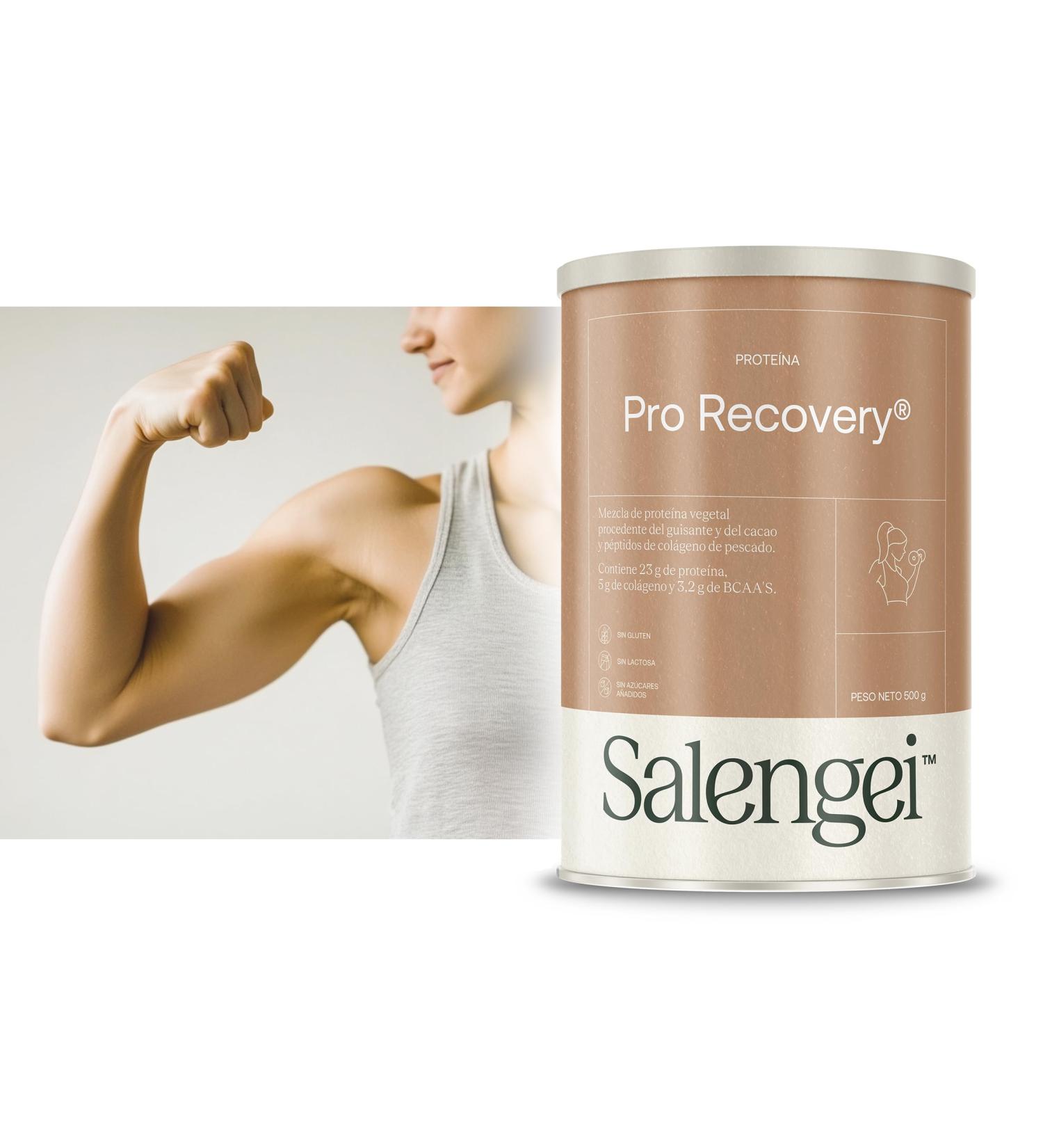 Salengei Active Foods Pea Protein with Collagen and Cocoa 500 g - Buy Online on GoSupps.com