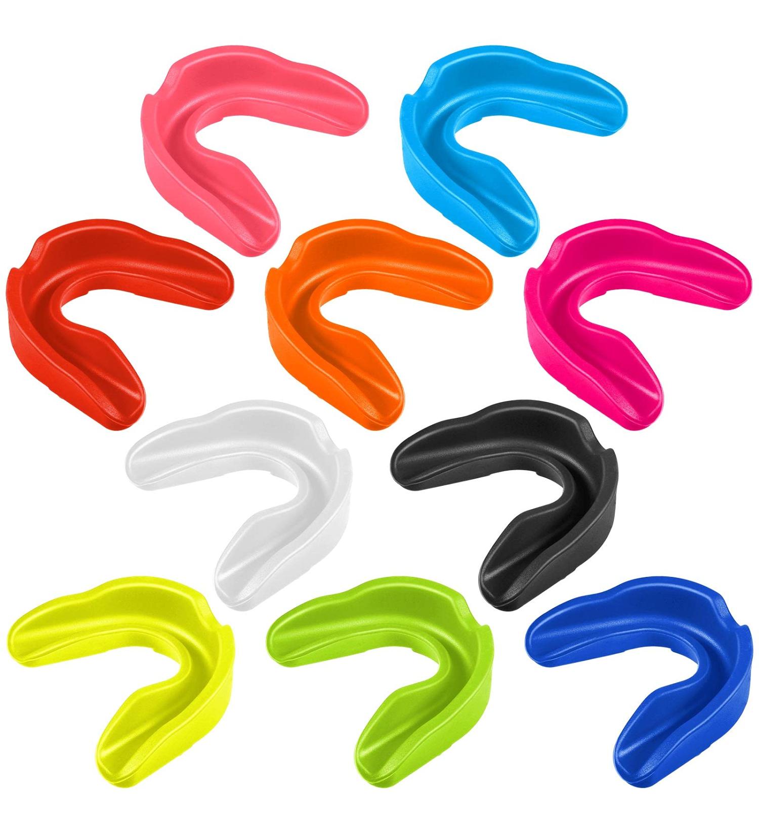 10 Pieces Sport Mouth Guards for Boxing, Basketball, Football - Teeth Armor Game Guard - 10 Count Pack - Buy Online on GoSupps.com