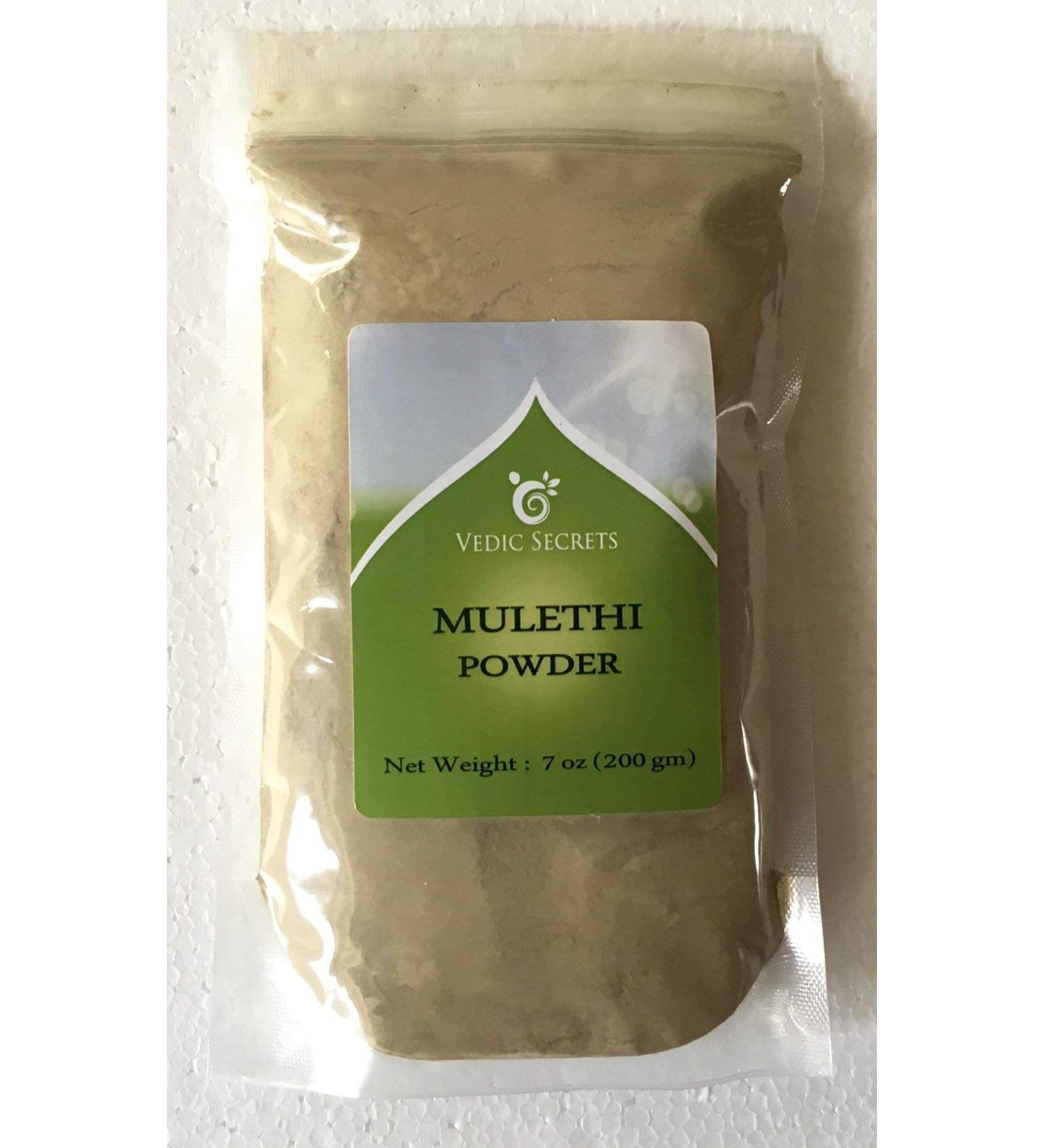 Vedic Secrets Mulethi (Licorice Root) Powder - 200g.