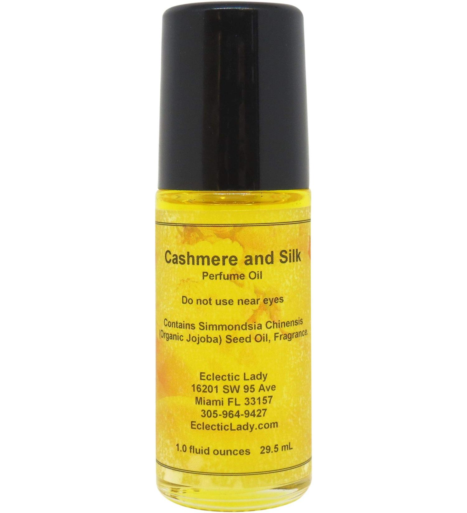 Cashmere and Silk Perfume Oil 1.0 Oz Portable Roll-On Fragrance with Long-Lasting Scent Delightful Essential Oils and Jojoba Oil For Daily Use 1 Fl Oz (Pack of 1) - Buy Online on GoSupps.com