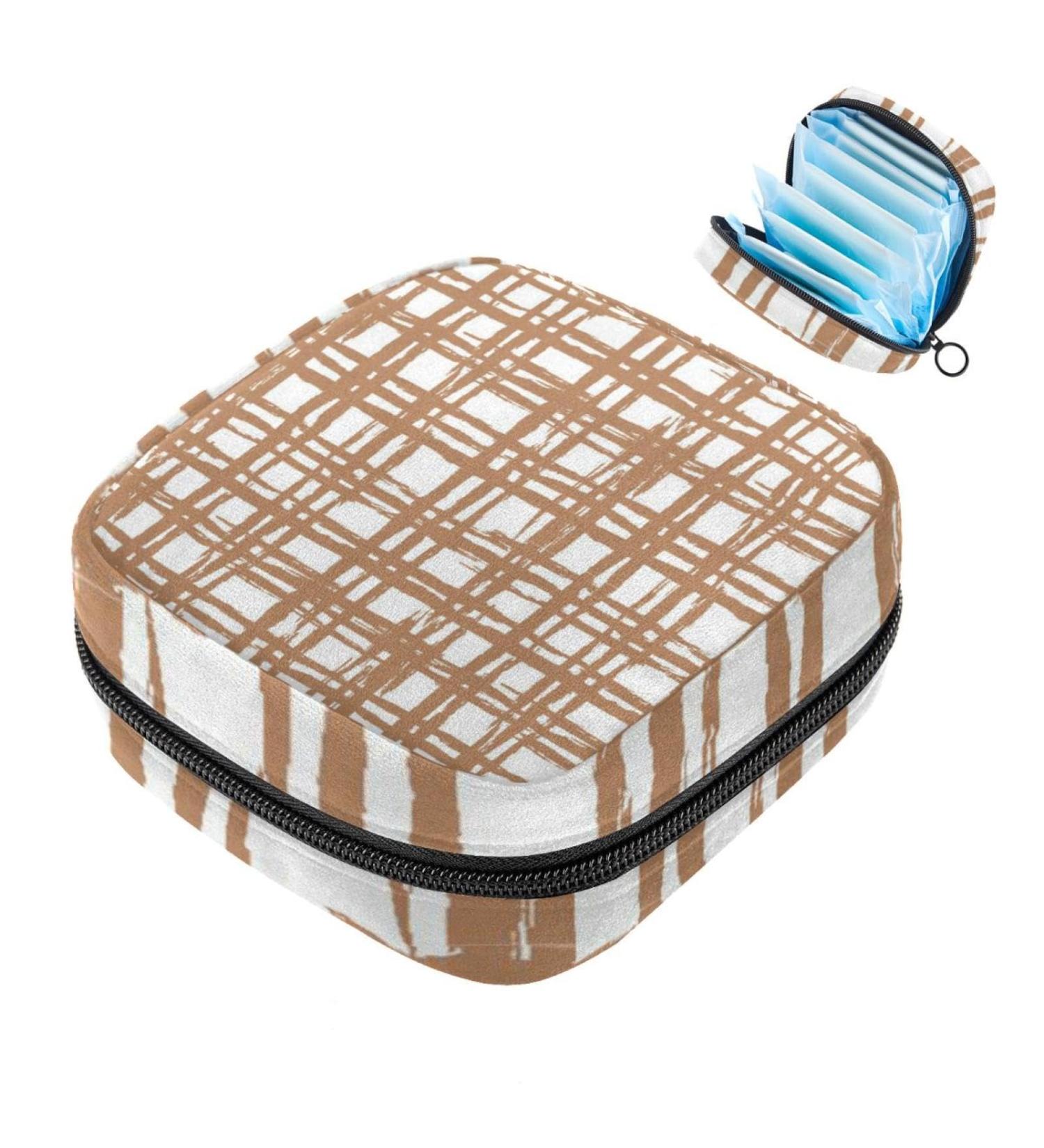 Multi-Colored Storage Bags for Women's Bandages & Menstrual Products - Portable & Checkable Holders for School & Office - Buy Online on GoSupps.com