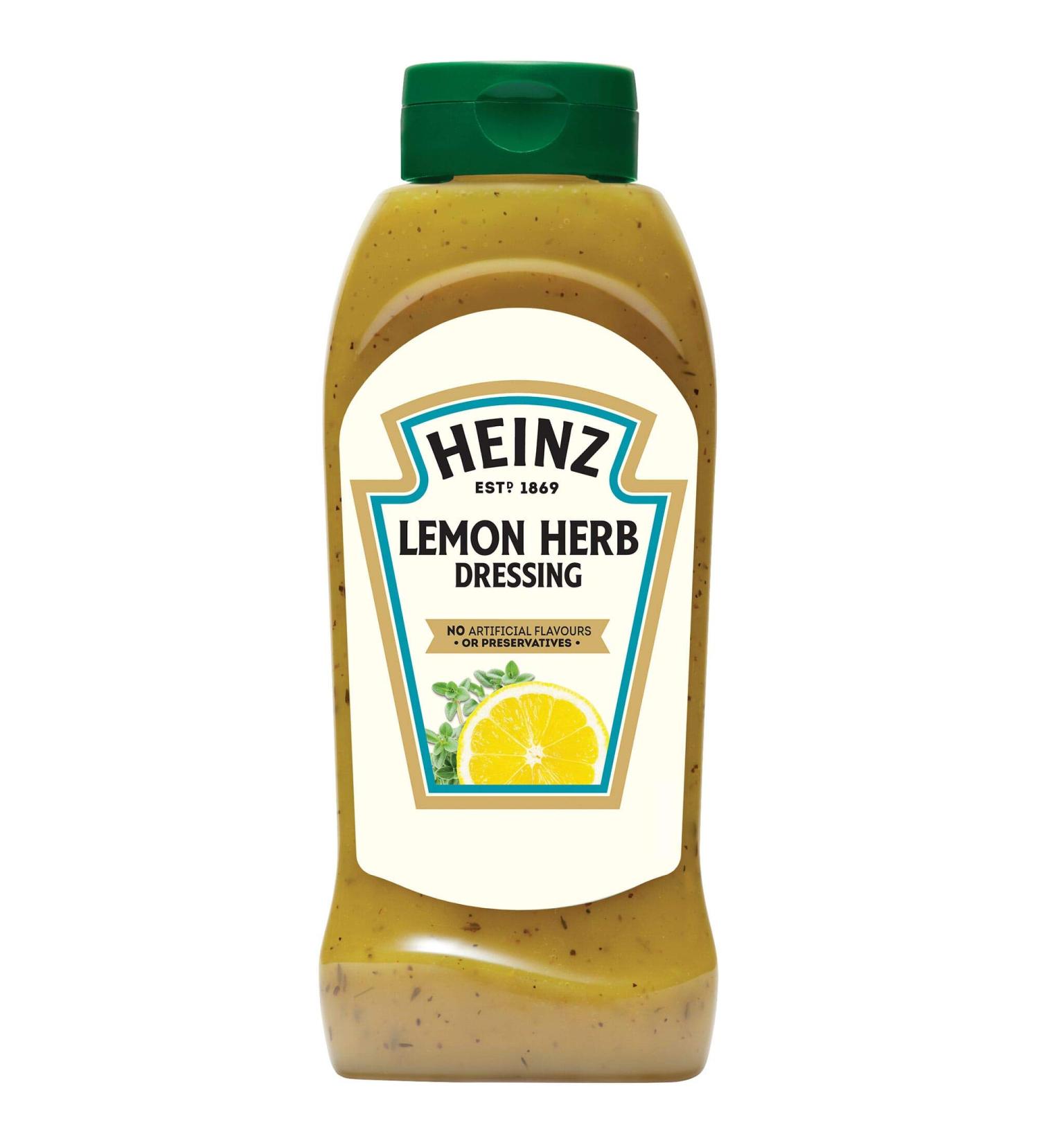 Heinz Lemon & Herb Dressing - Taille du pack 1x800ml
