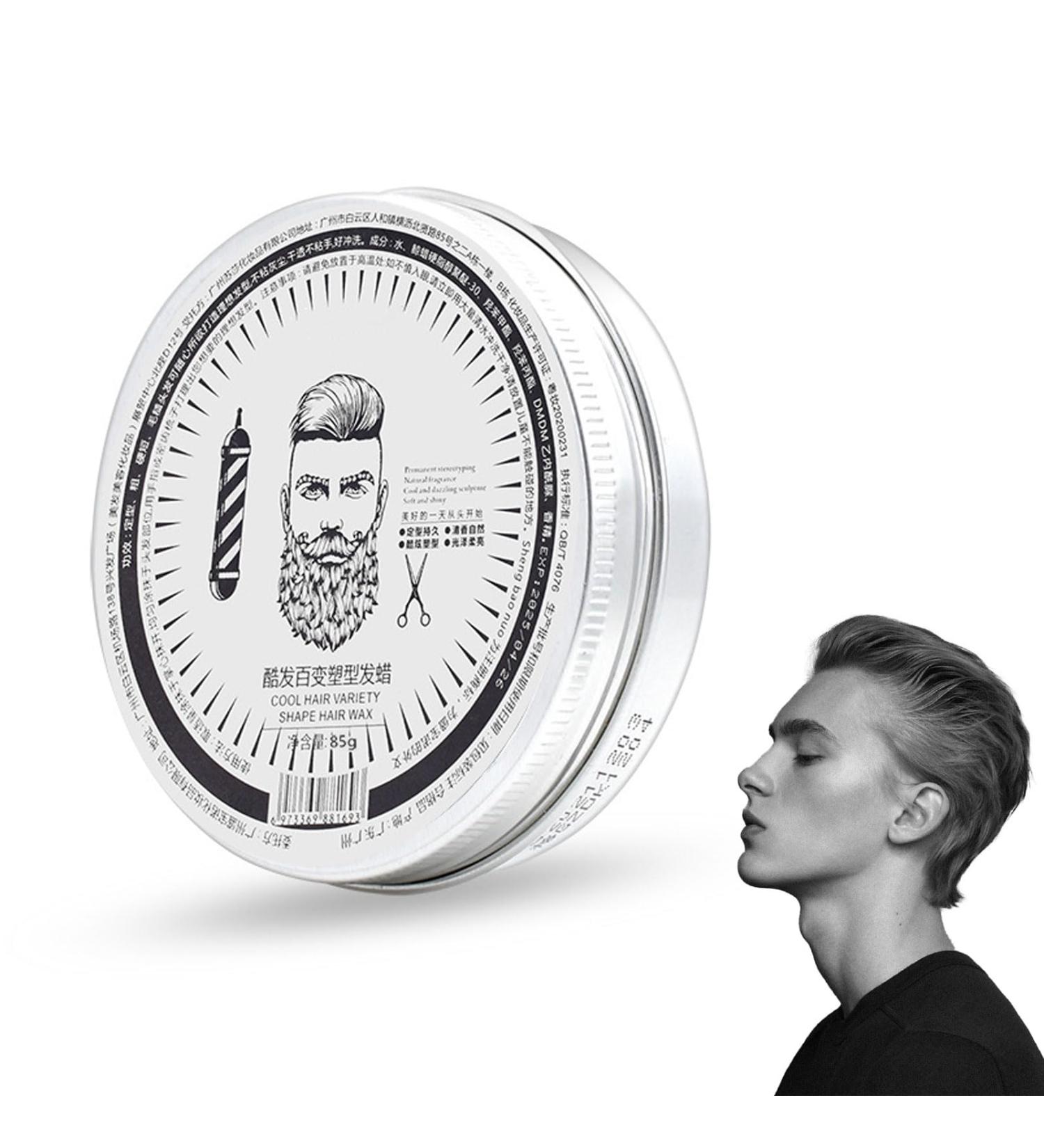 Hair Wax for Men Hair Finishing Stick Edge Control Anti-Frizz Clear Hair Pomade Hair Styling Gel for Fly Away and Edge Frizz Hair Strong Hold Non-greasy Hair Pomade (85ml) - Buy Online on GoSupps.com