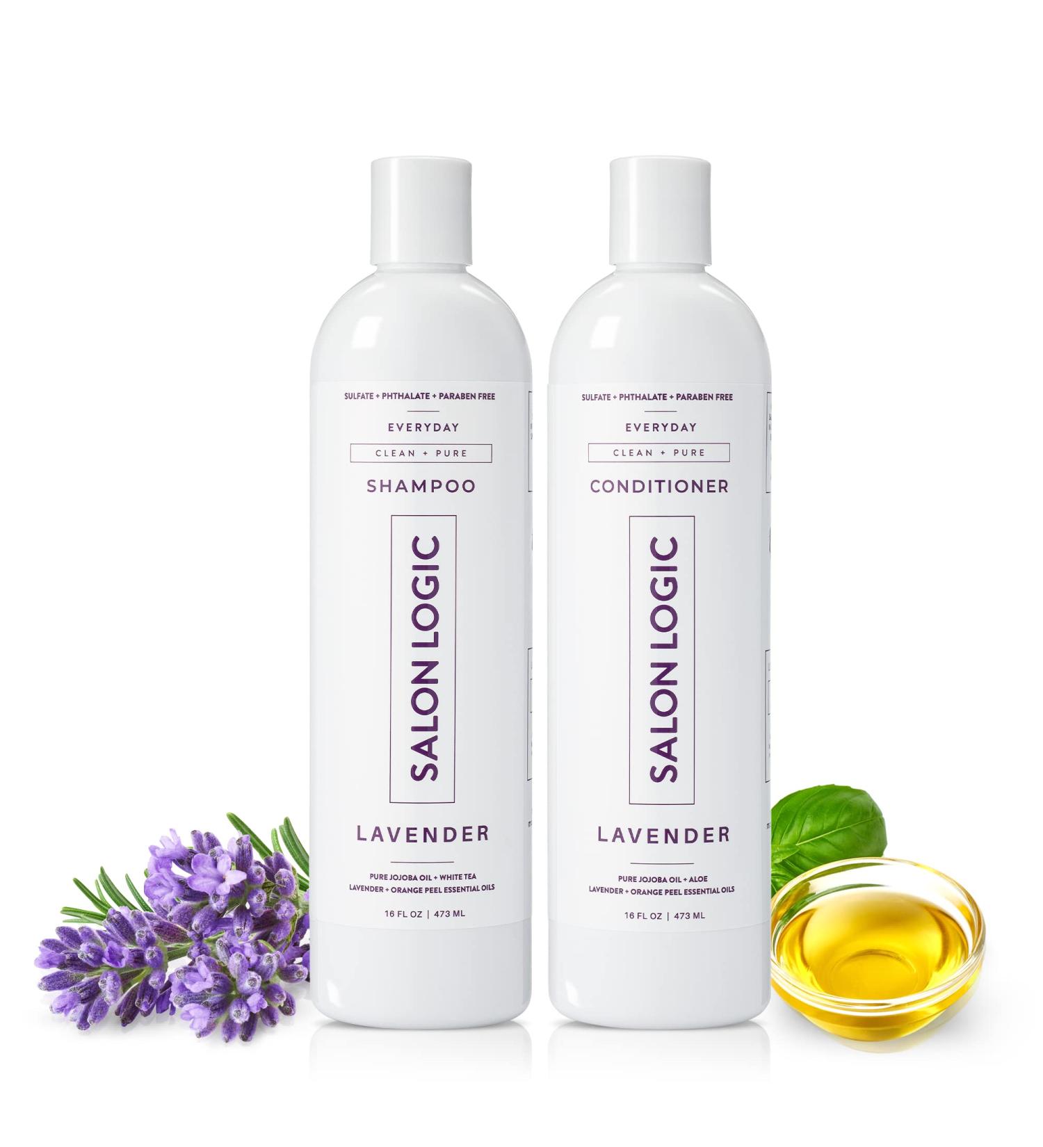Everyday Clean & Pure Lavender Shampoo & Conditioner Set | Salon Quality Hydrating Color Safe Keratin Treatment - Buy Online on GoSupps.com