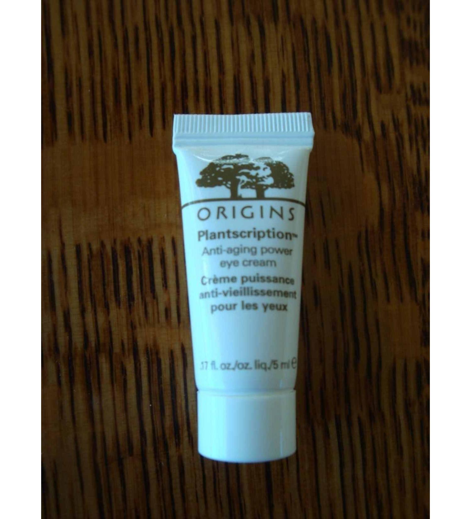 Origins Plantscription Anti-aging Power Eye Cream 0.17 Ounce Deluxe Sample Travel Size Unboxed