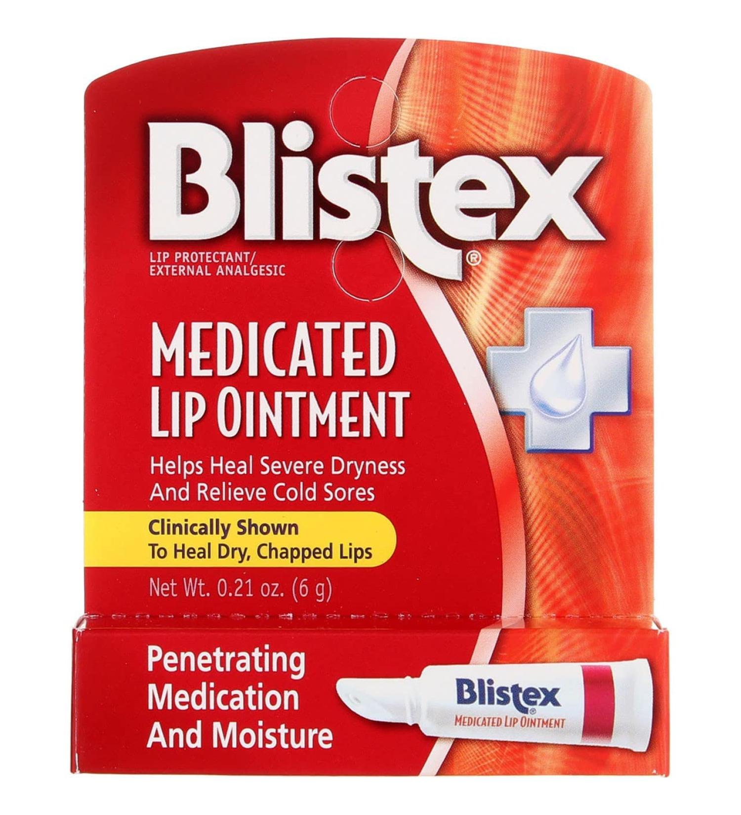 Blistex Lip Medicated Ointment - Pack of 3 | Soothes and protects lips - Buy Online on GoSupps.com
