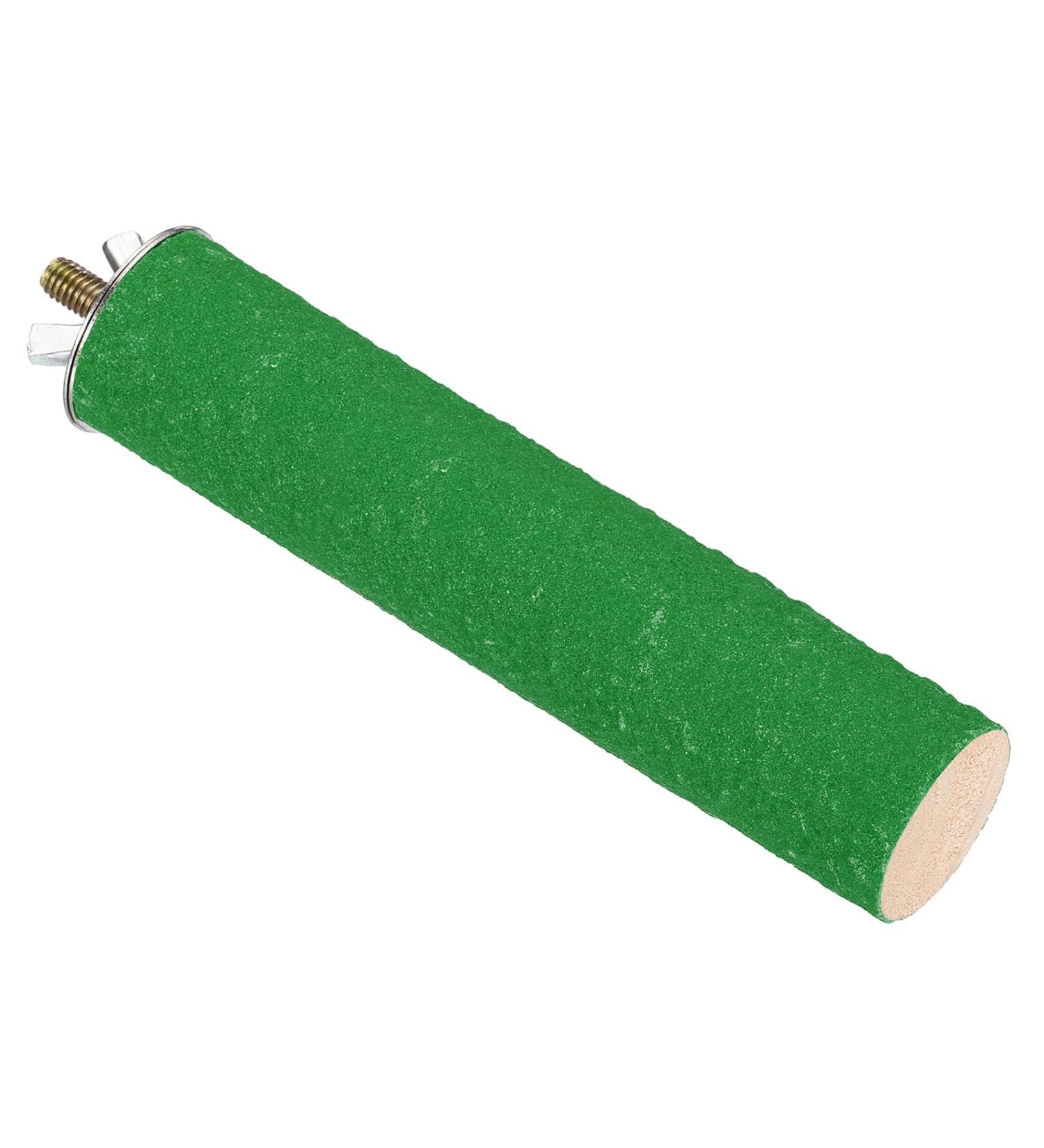 Buy PATICIL 1.1x5.5 Bird Paw Wood Bar Stand - Perfect Cage Accessory for Small Birds Parrots & Lovebirds - Green Color - Buy Online on GoSupps.com