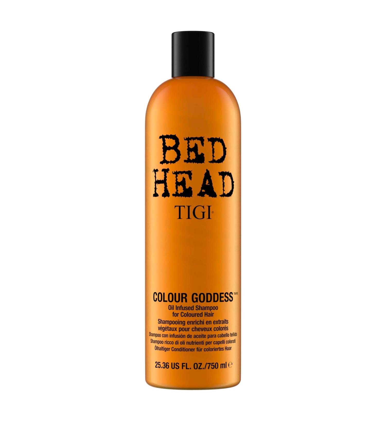 TIGI Bed Head Colour Combat Colour Goddess Shampoo - 25.36 Fl Oz | Boost Hair Color & Shine | International Shipping Available - Buy Online on GoSupps.com