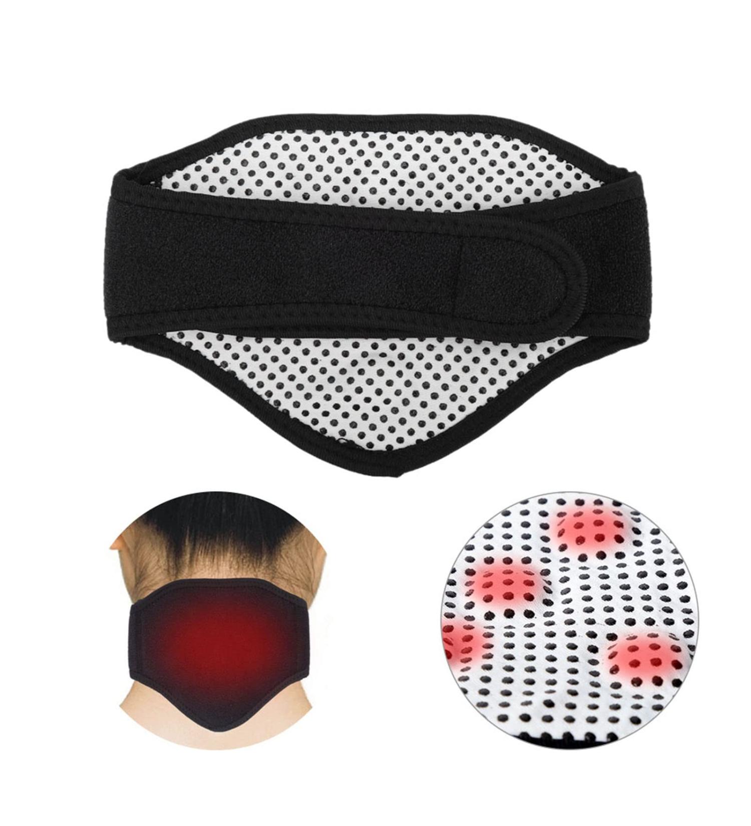 Neck Heating Pillow & Collar | Relieve Neck Pain with Tourmaline Heat Therapy & Magnetic Support - Buy Online on GoSupps.com