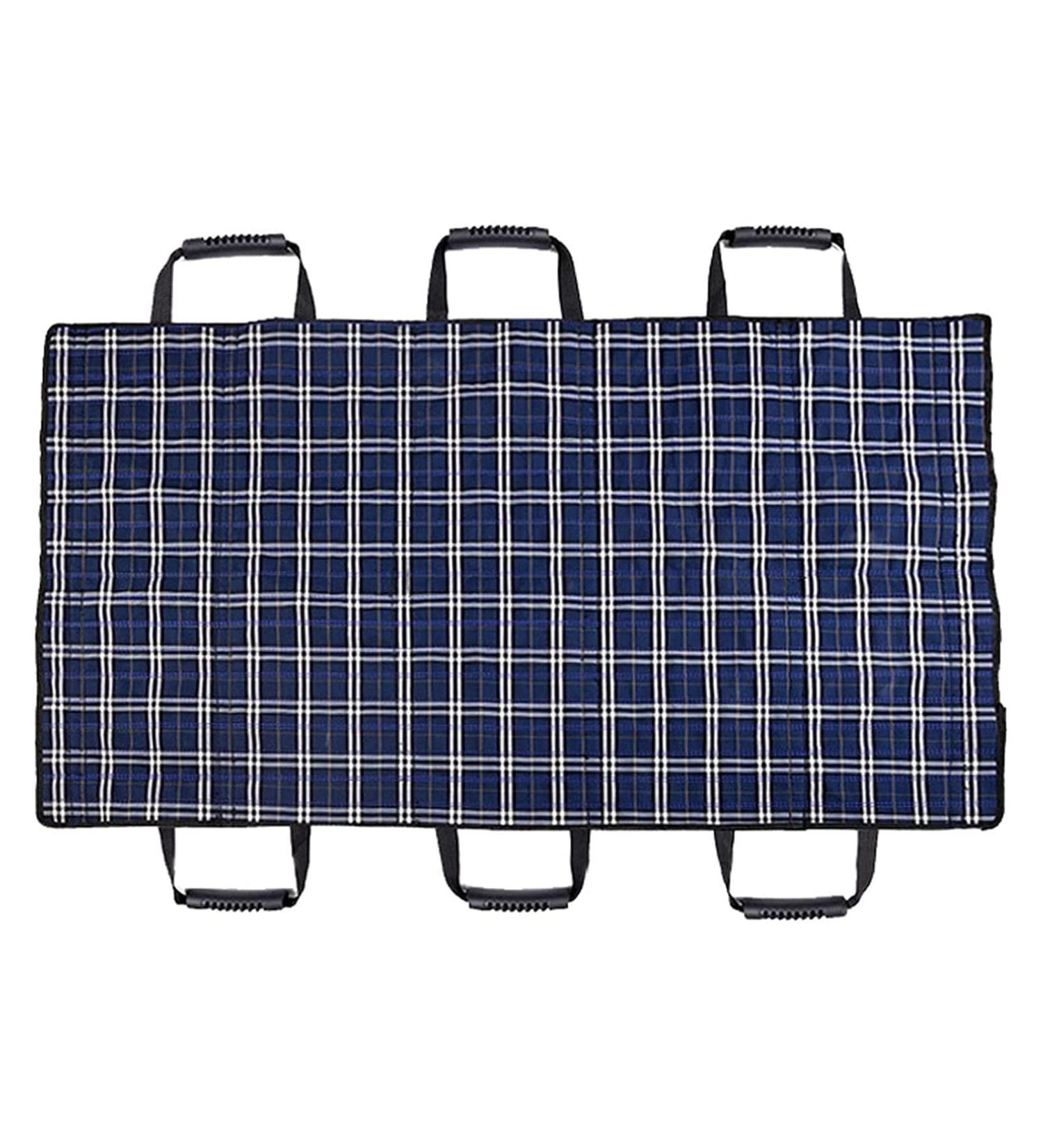 Positioning Bed Pad with Handles Slide Sheet Elderly Medical Lift Equipment Bariatric Handicap Lift Commode Sling Medical Transfer Belt with Four Point Support Full Body Sling blue - Buy Online on GoSupps.com