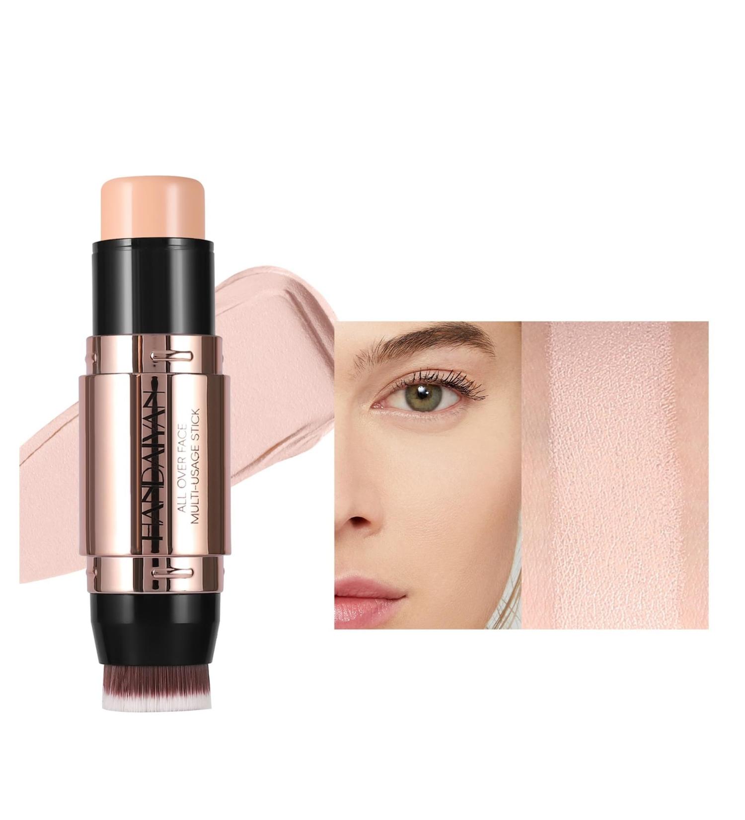 Double-headed highlighter and contour stick natural three-dimensional shadow nose shadow concealer makeup(02) - Buy Online on GoSupps.com