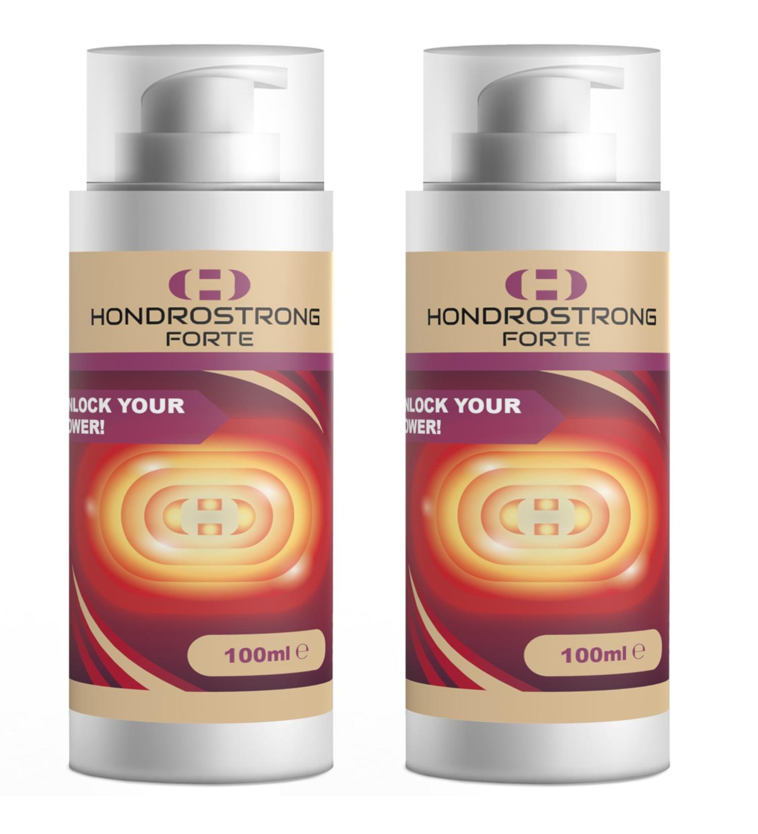 Hondrostrong Forte - Cream - 200 ml (2x 100 ml) 2024 - Buy Online on GoSupps.com